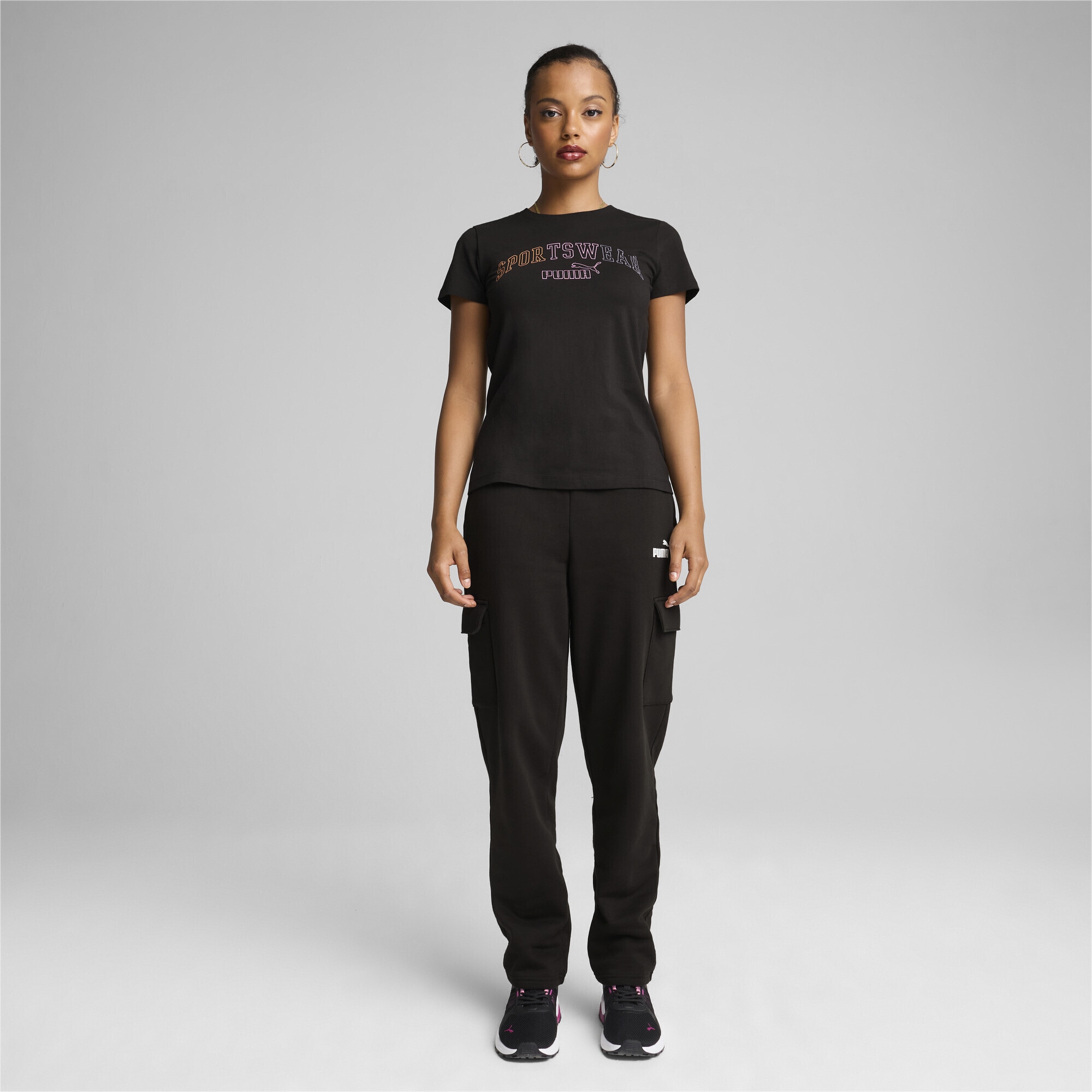 PUMA T-Shirt "ESS+ LOGO LAB T-Shirt Damen" günstig online kaufen