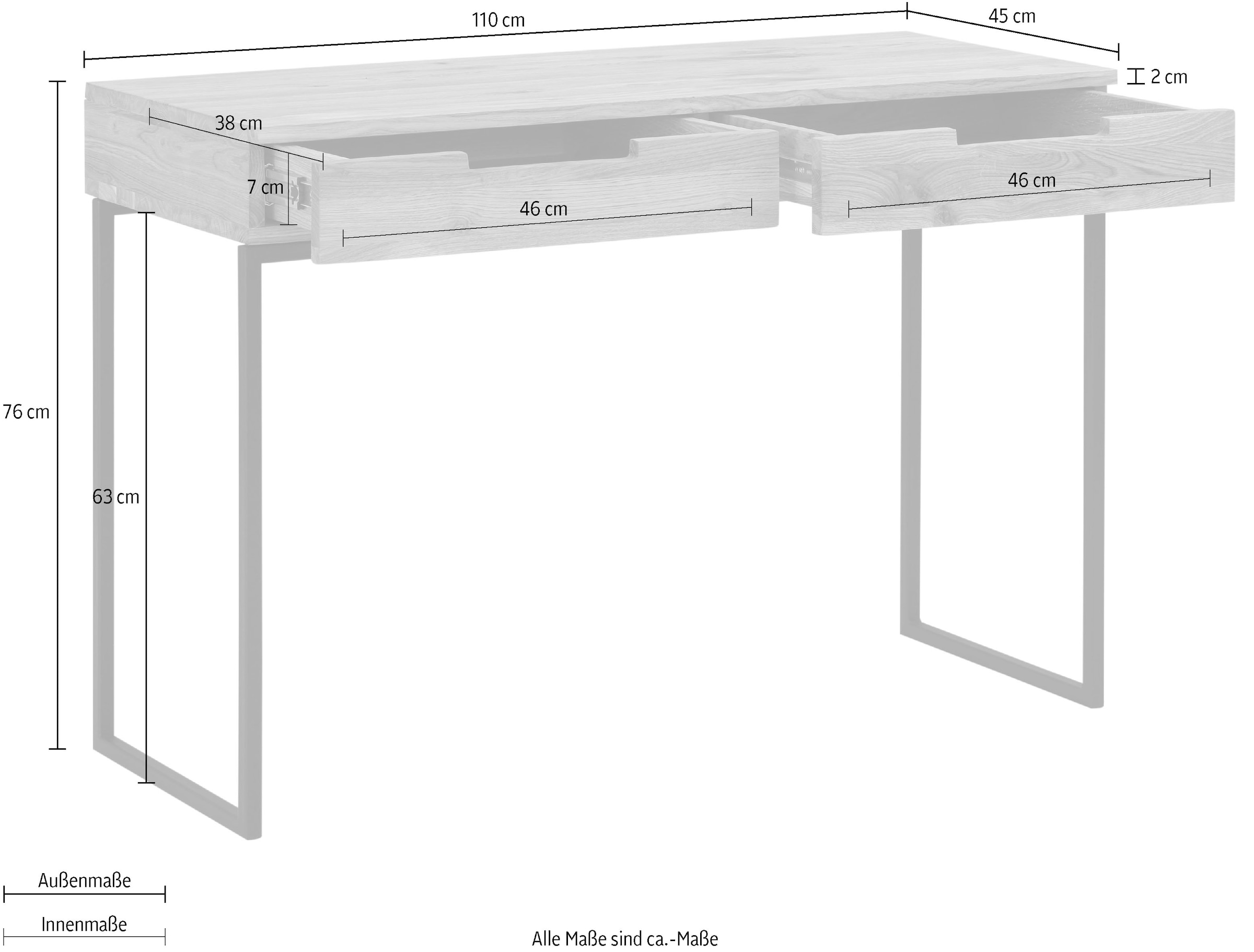 Home affaire Schreibtisch