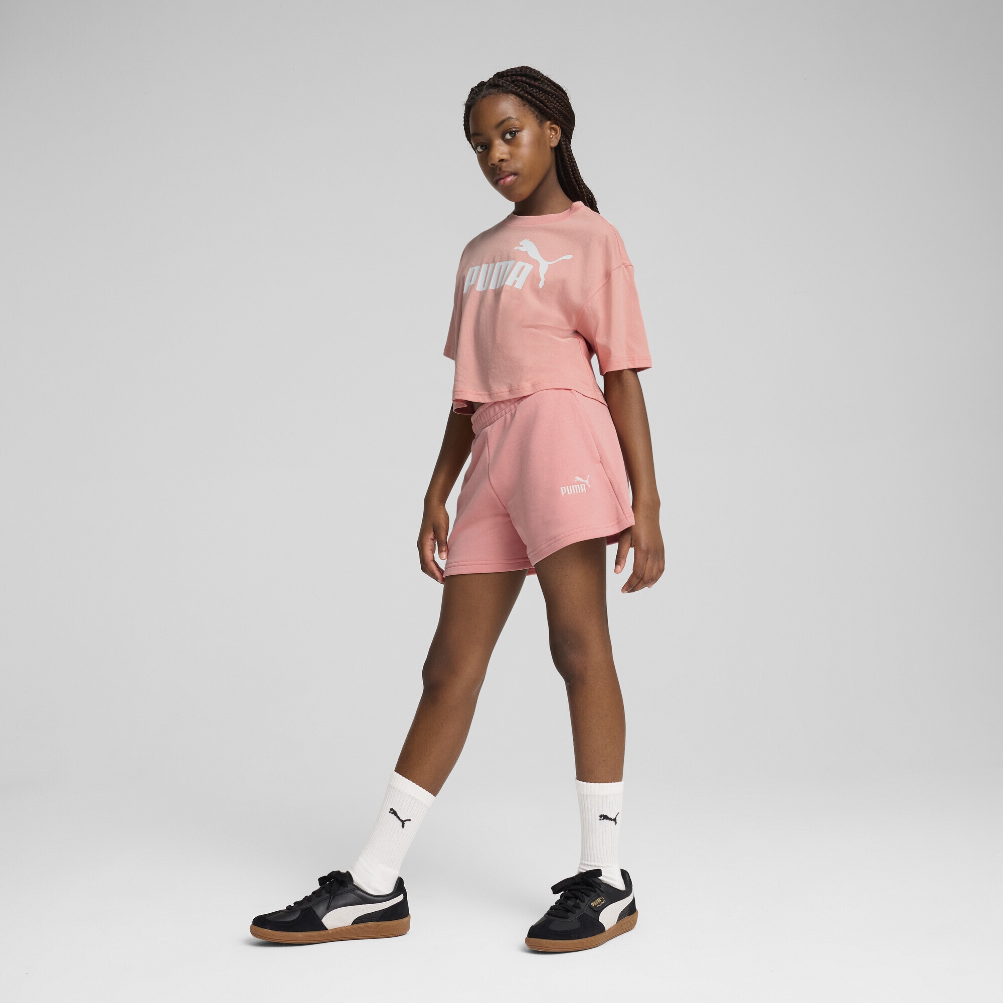 PUMA Sporthose »ESS Small No. 1 Logo Shorts Mädchen«