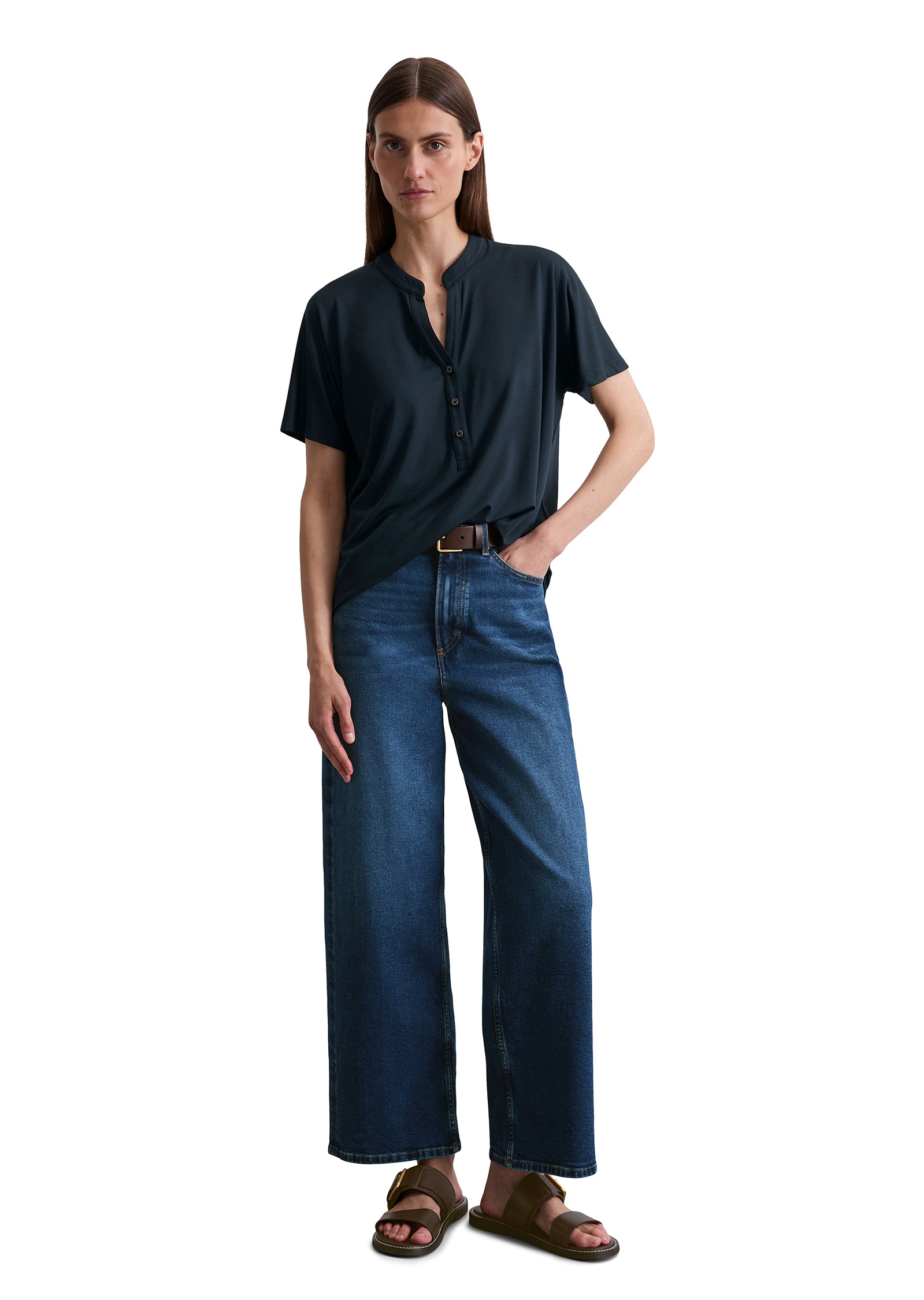 Marc O'Polo T-Shirt »aus LENZING™ ECOVERO™«