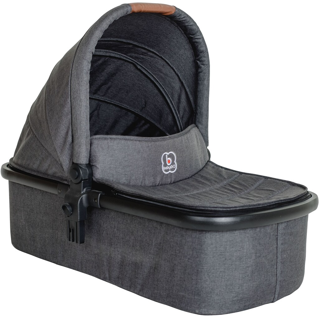 BabyGo Kombi-Kinderwagen »Simplex AIR 3in1, Grey melange«, 15 kg