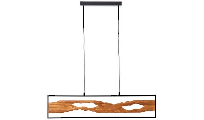 LED Pendelleuchte »Chaumont«, Breite 100 cm, 2300 lm, kürzbar, Aluminium/Metall/Holz,...