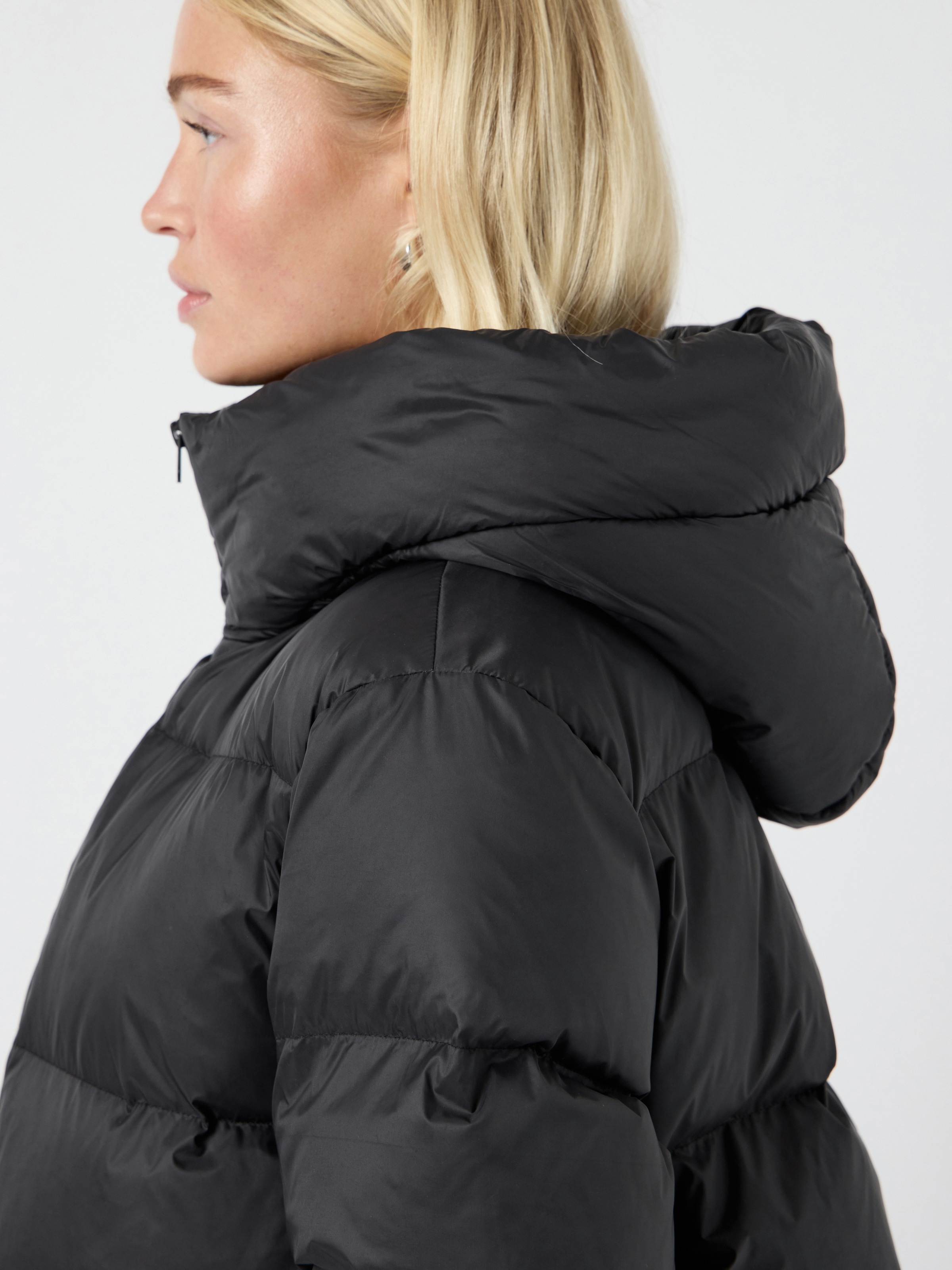 Y.A.S Steppjacke "YASPOPPEL DOWN BLEND JACKET S. NOOS" mit Kapuze günstig online kaufen