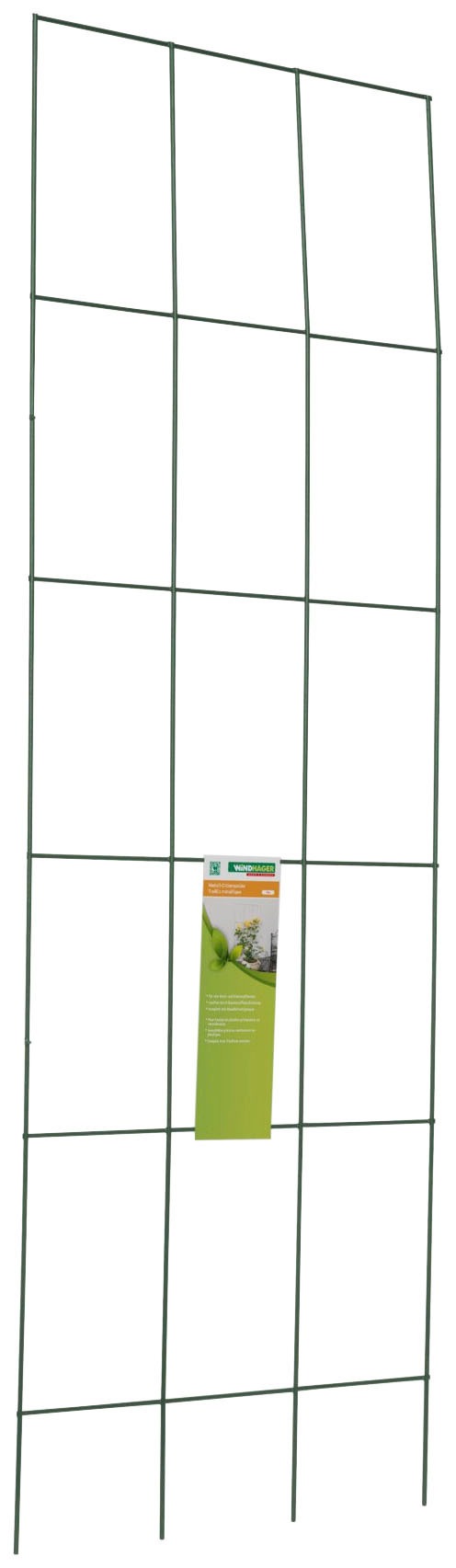 Windhager Spalier, Gitterspalier aus Metall, rostfrei, H: 150 cm