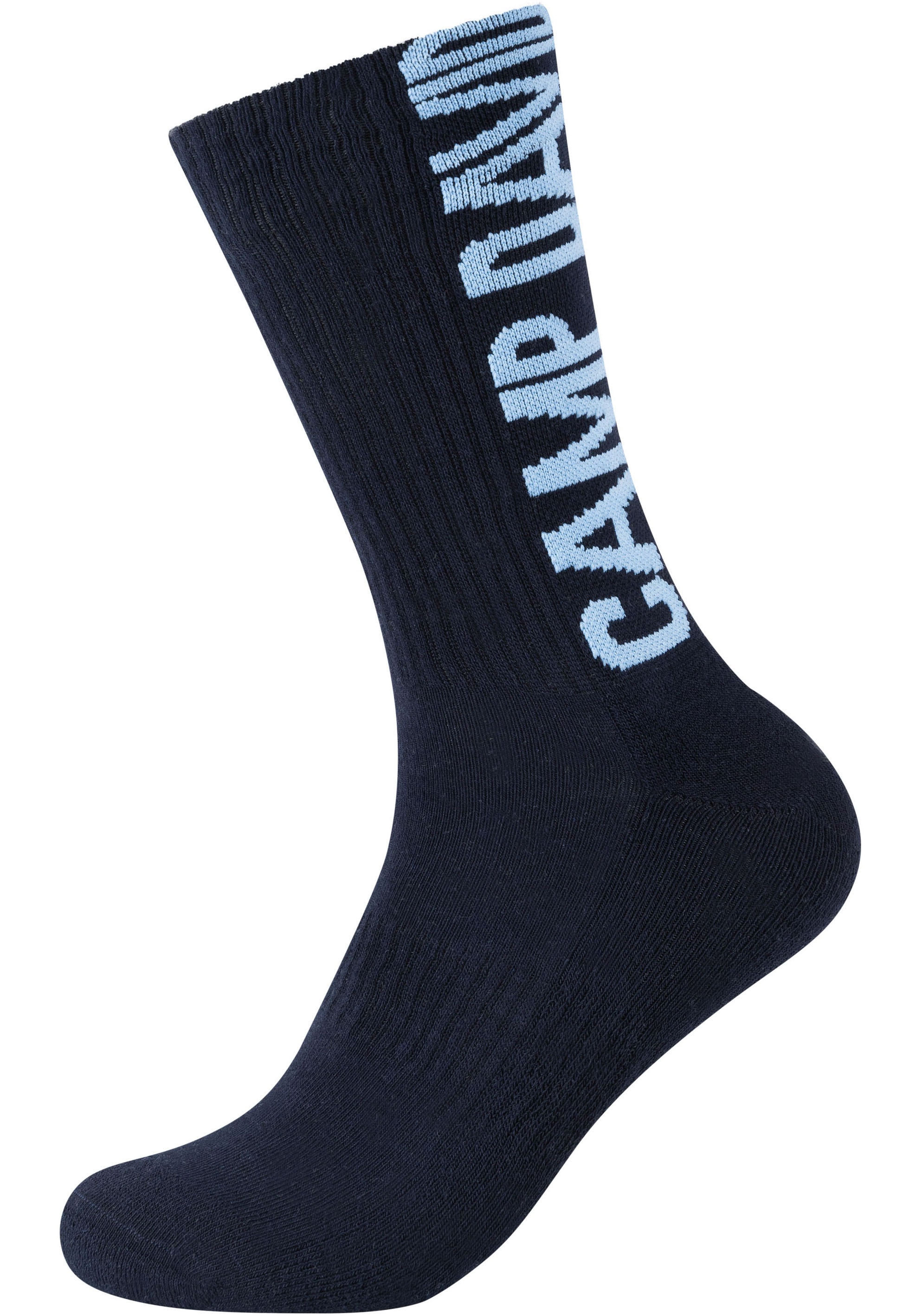 CAMP DAVID Socken »cushioned«, (4 Paar), mit auffälligem Markenlogo-Design