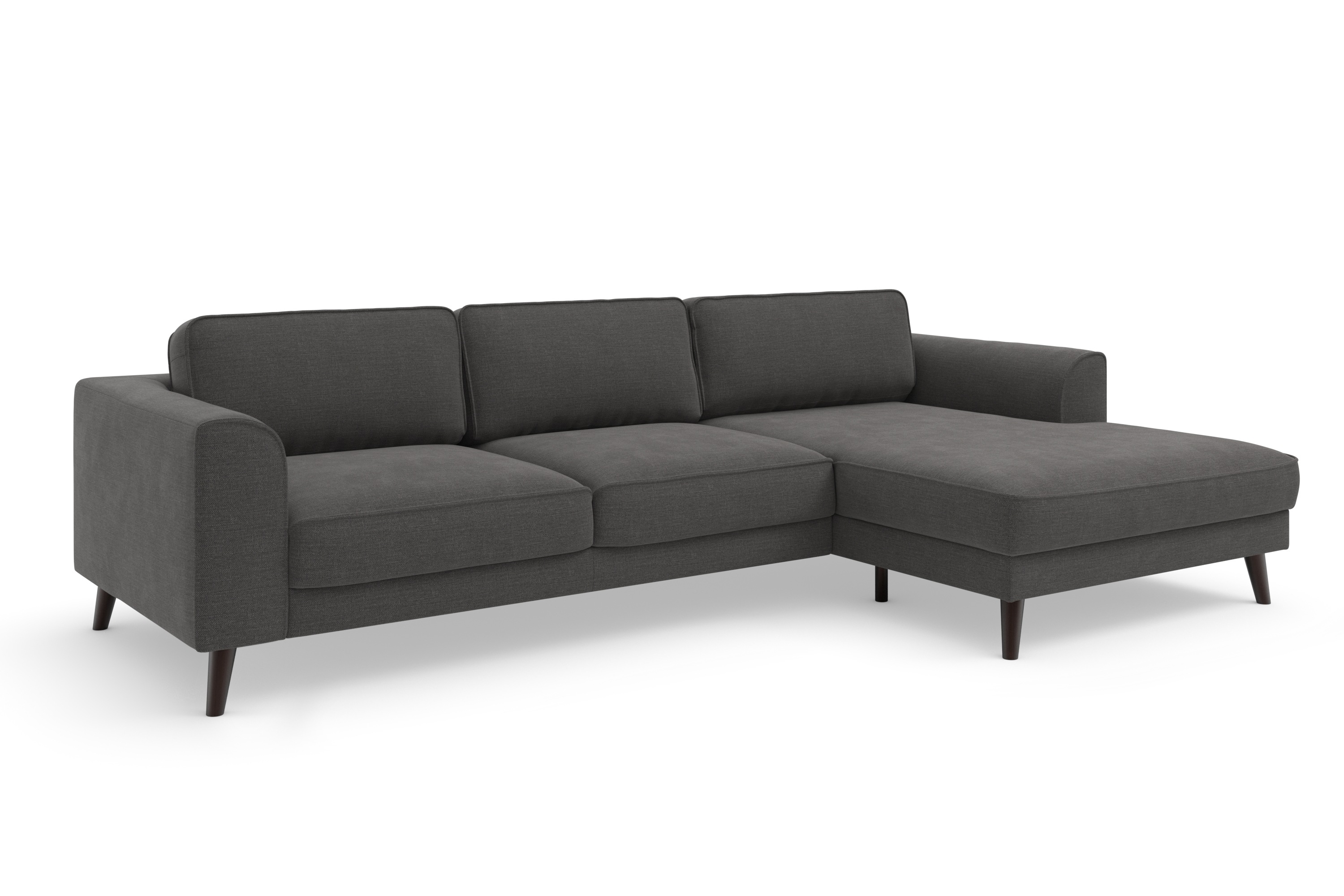 Thumbnail - TRENDMANUFAKTUR Ecksofa "Lumber Jack, elegantes Designsofa, zeitlos modern, hoher Sitzkomfort", wahlweise mit Bettfunkti...