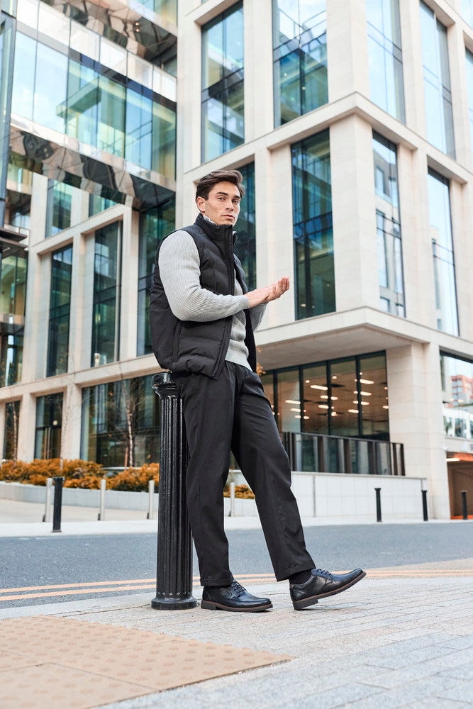 Rieker Schnürschuh  Halbschuh, Business-Schnürer, Anzugschuh mit Blockabsatz