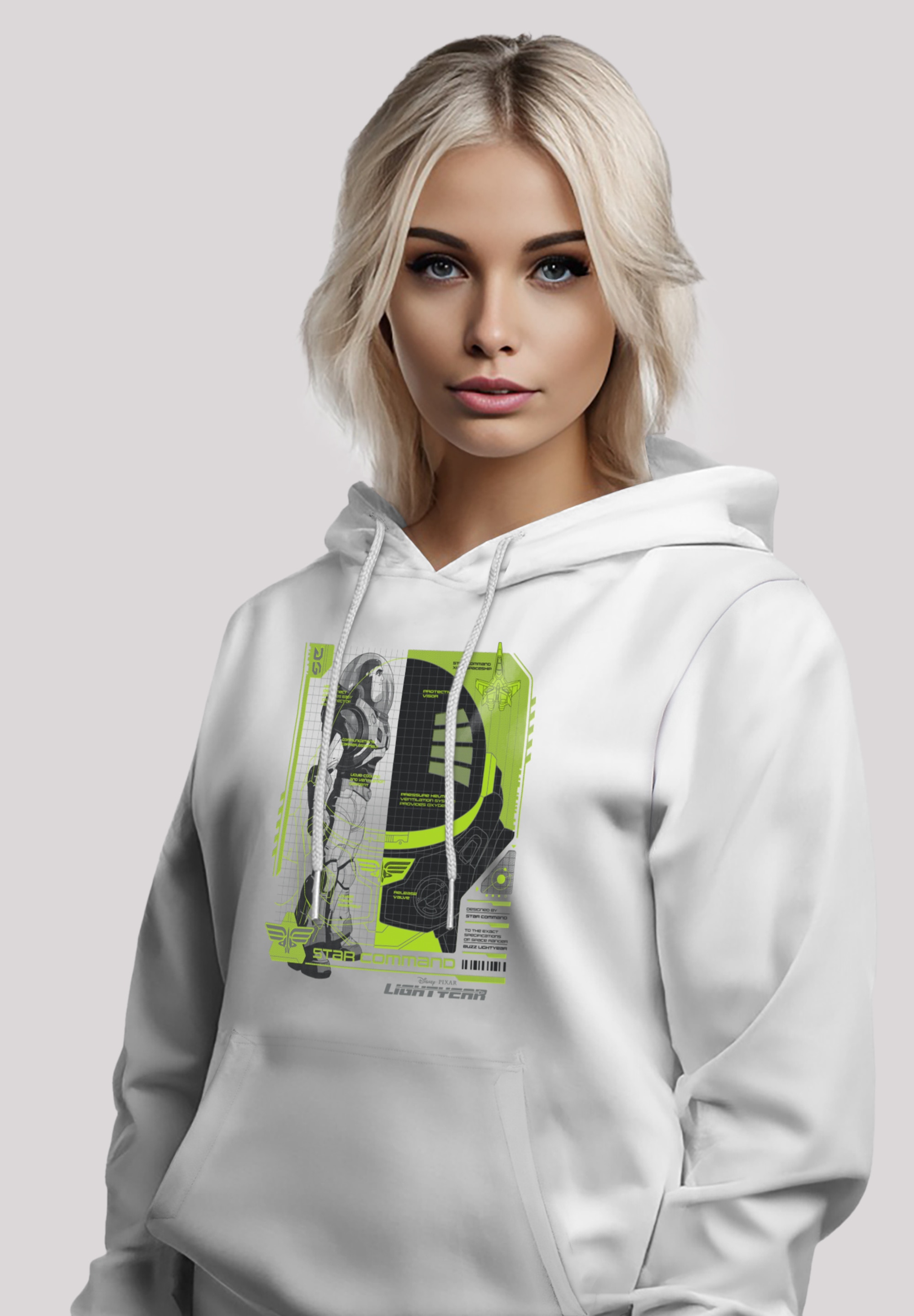 F4NT4STIC Kapuzenpullover »Buzz Lightyear Buzz Tech Panel«, Premium Qualität