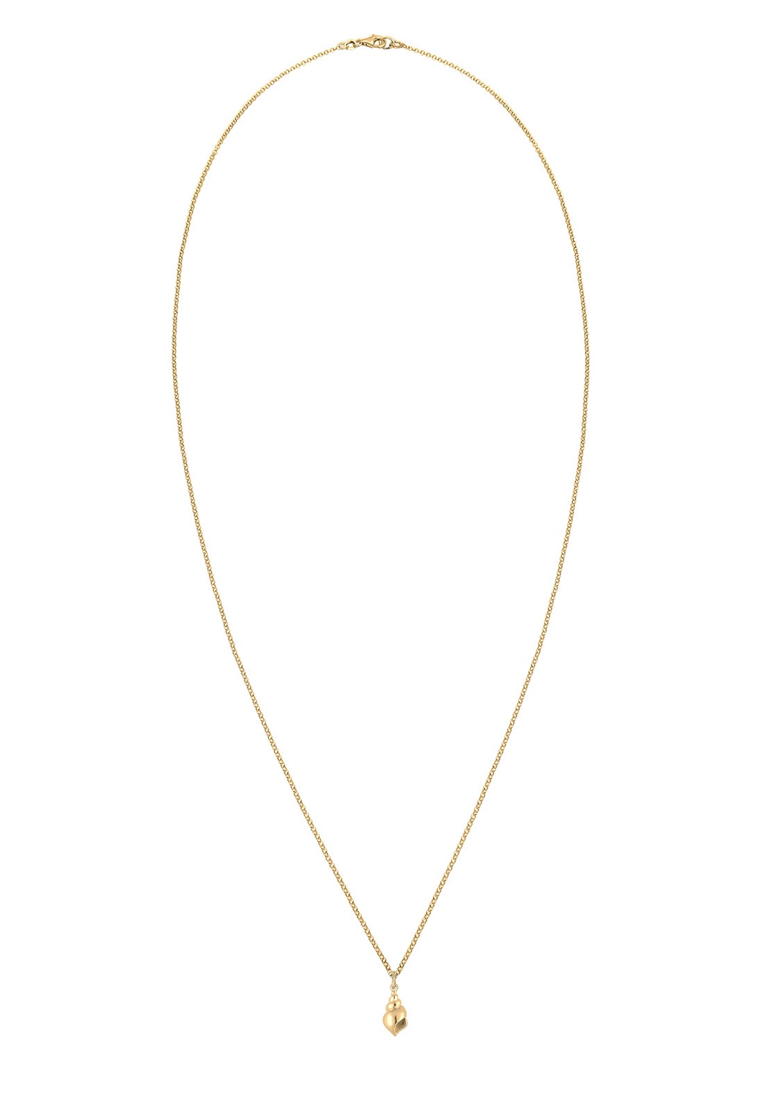 Elli Kette mit Anhänger »Anhänger Muschel 925 Sterling Silber vergoldet«