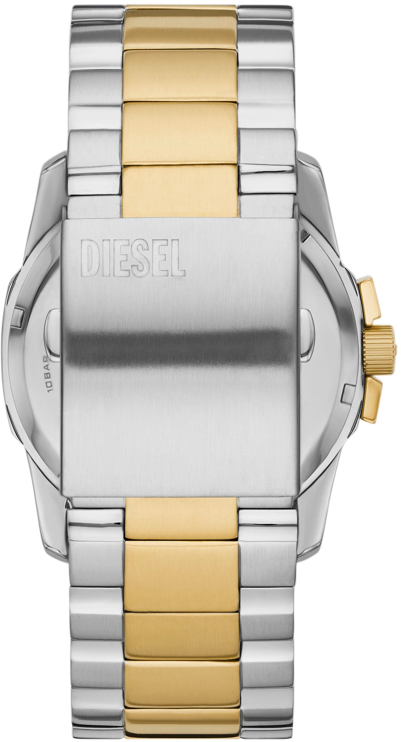Diesel Quarzuhr »MASTER CHIEF, DZ2182SET«, (Set, 2 tlg., mit Schmuckarmband), Armbanduhr, Herrenuhr, Datum, ideal als Geschenk, Edelstahlarmband