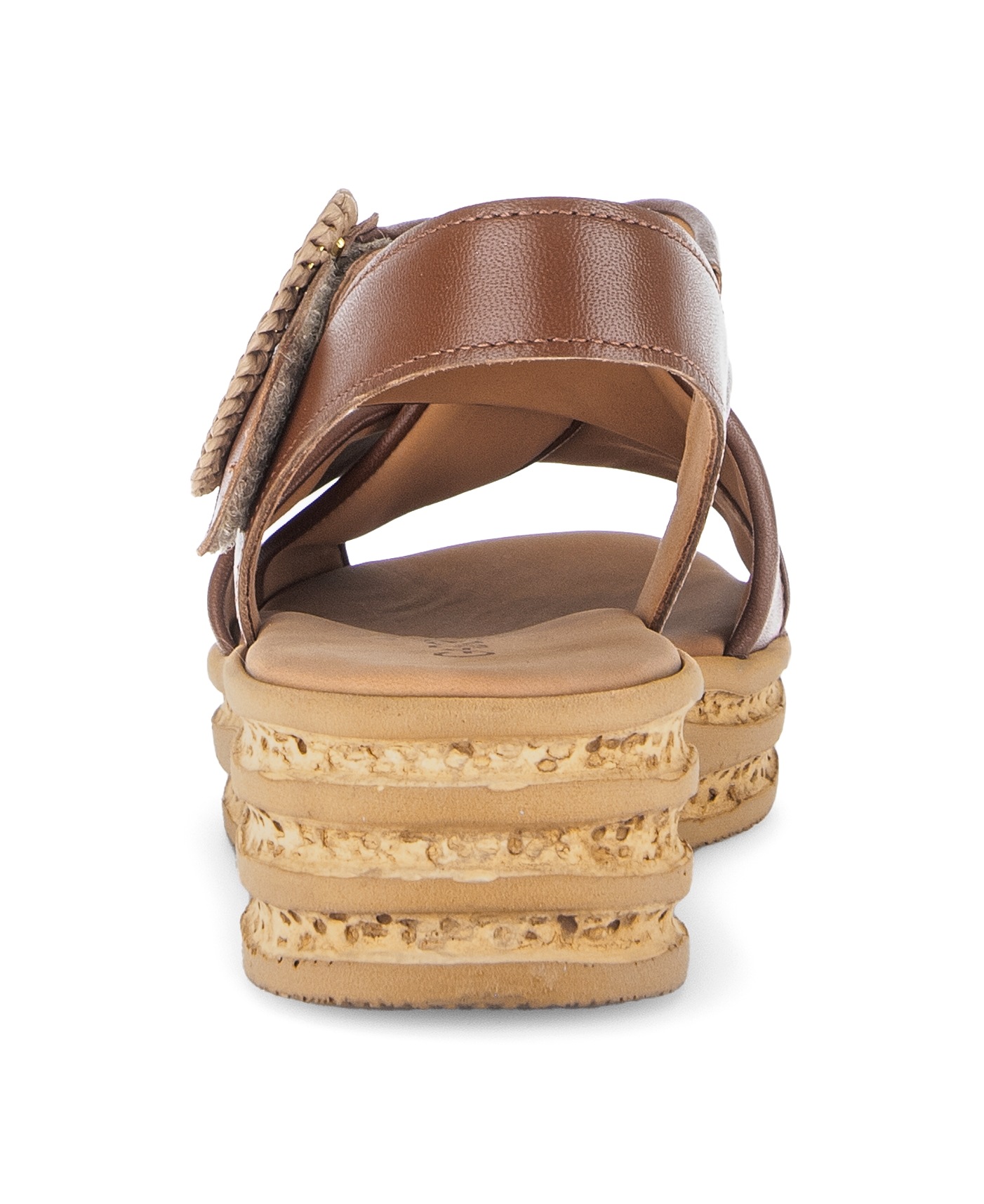 Gabor Keilsandalette  Plateau, Riemchensandale, Sommerschuh mit Zierschnalle