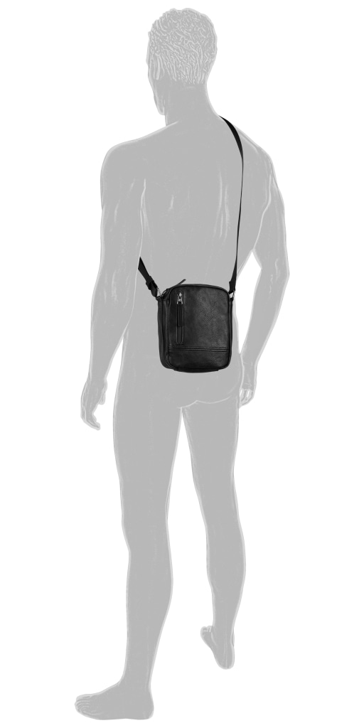 camel active Umhängetasche »Traces« Herren, Schultertasche, funktional mit vielen Fächern