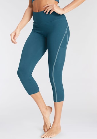 LASCANA ACTIVE Caprileggings »-Sporthose« su Kontrast...