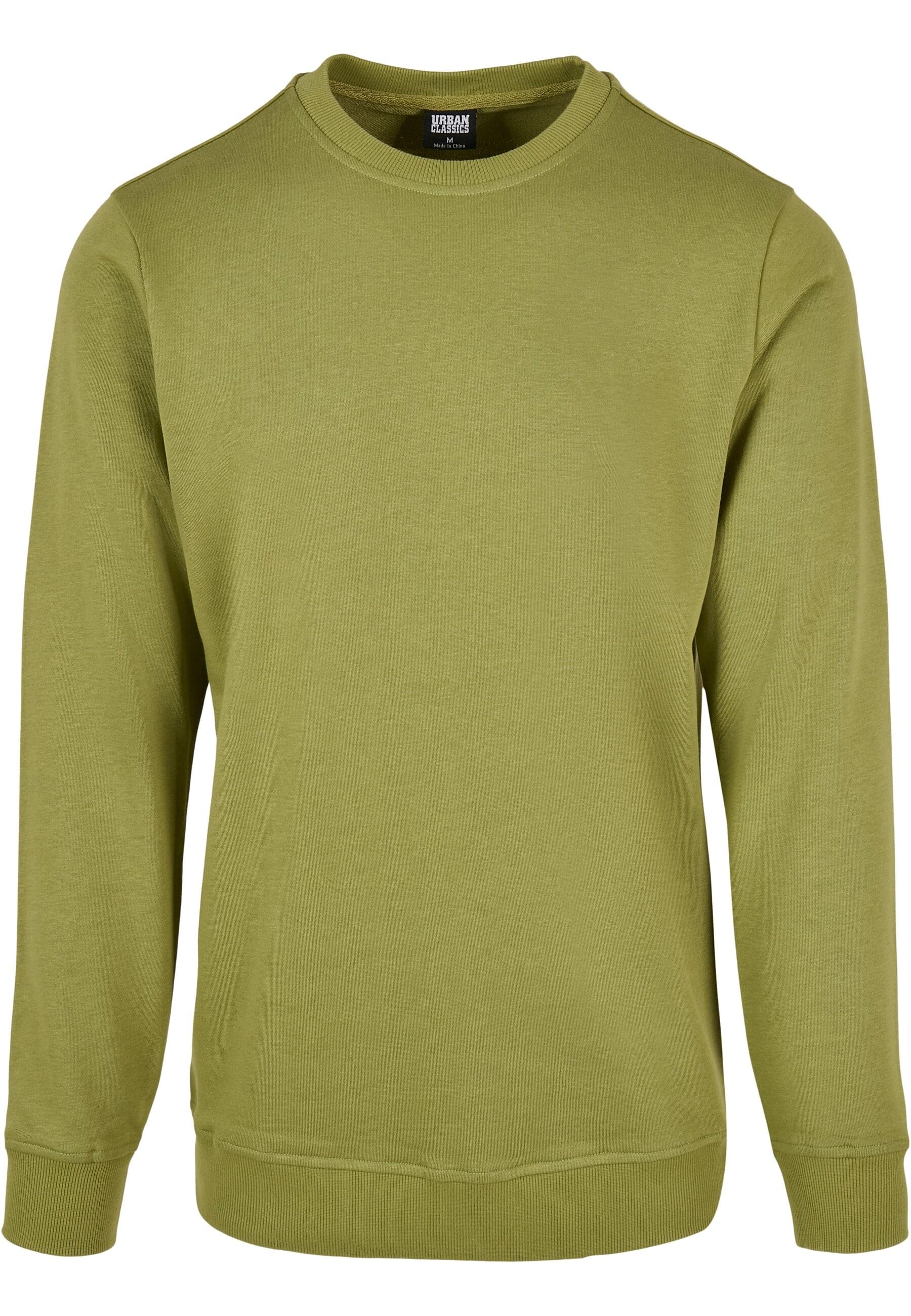 Rundhalspullover »Urban Classics Herren Basic Terry Crew«