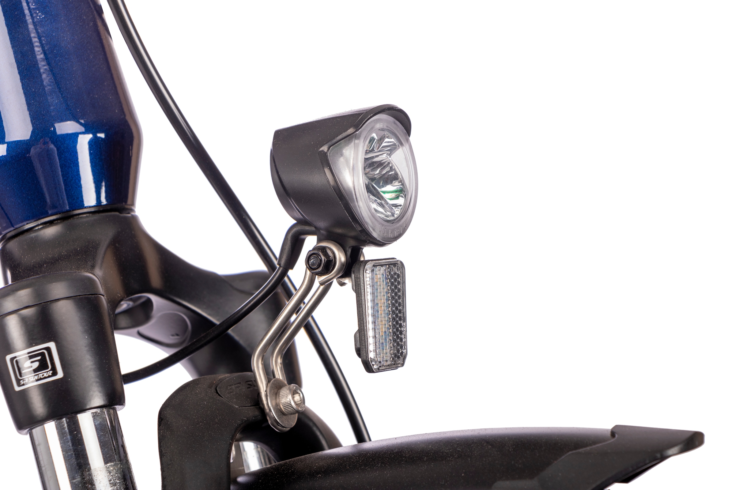 SAXONETTE »E-Bike Trekkingrad Deluxe Sport TRAPEZ« 9 Gang Shimano Alivio Schaltwerk Kettenschaltung Mittelmotor 250 W Packung,  (mit integr. Akku), Elektrofahrrad für Alltag und Einkauf