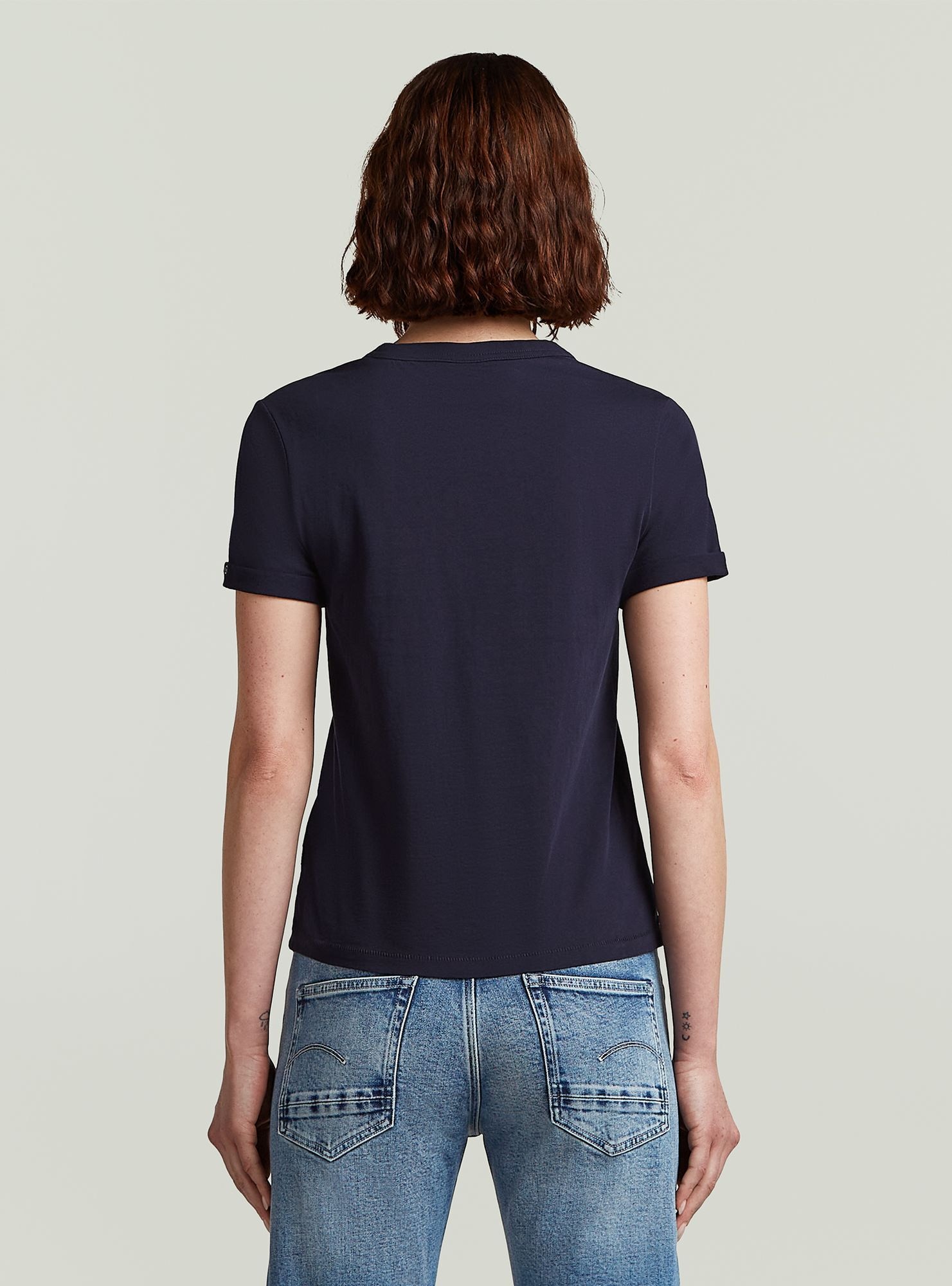 G-STAR T-Shirt "Embro G-Script Logo Top" günstig online kaufen