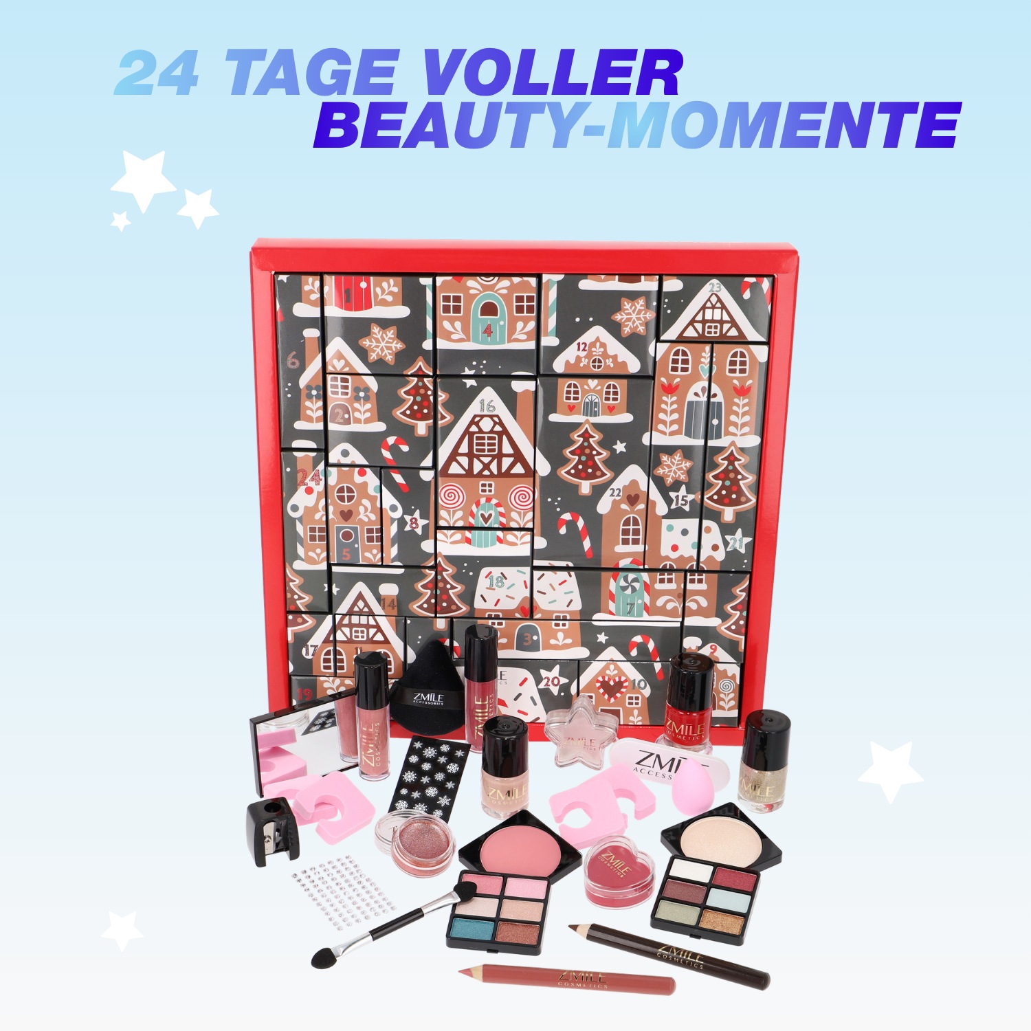 ZMILE COSMETICS Kosmetik-Adventskalender »ZMILE COSMETICS  Adventskalender Puzzle Ginger Glow« ab 12 Jahren vegan