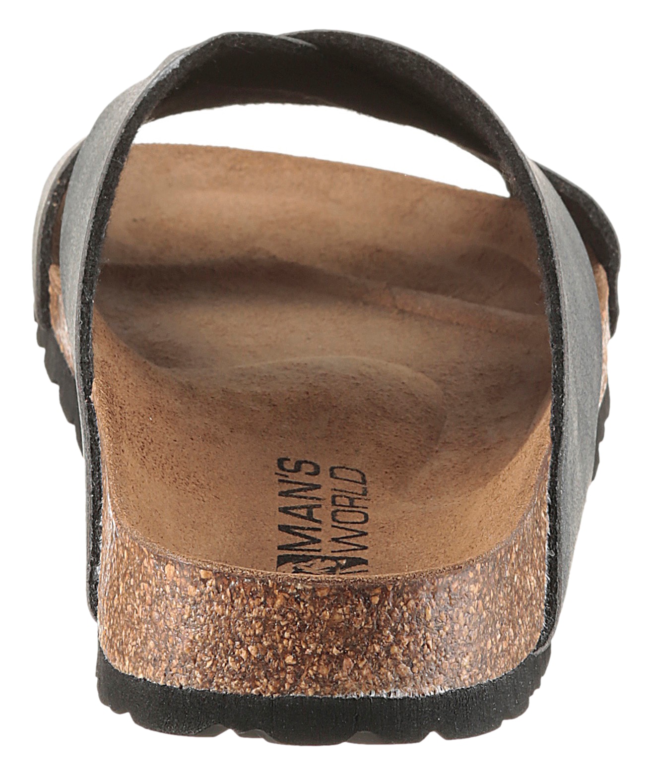 Man's World Pantolette  Sommerschuh, Strandschuh, Hausschuh mit Fußbett