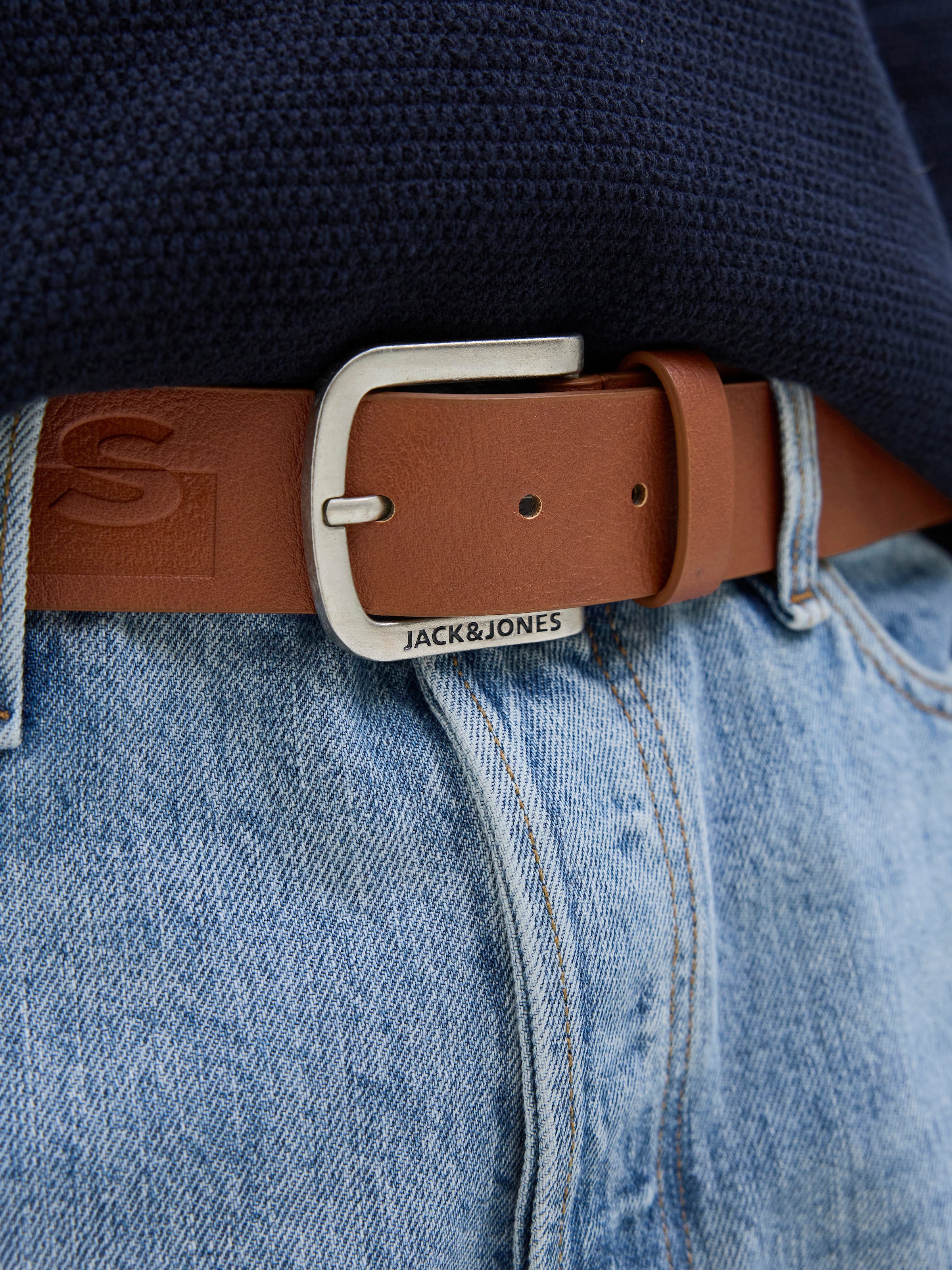 Jack & Jones Ledergürtel »JACHARRY BELT NOOS«