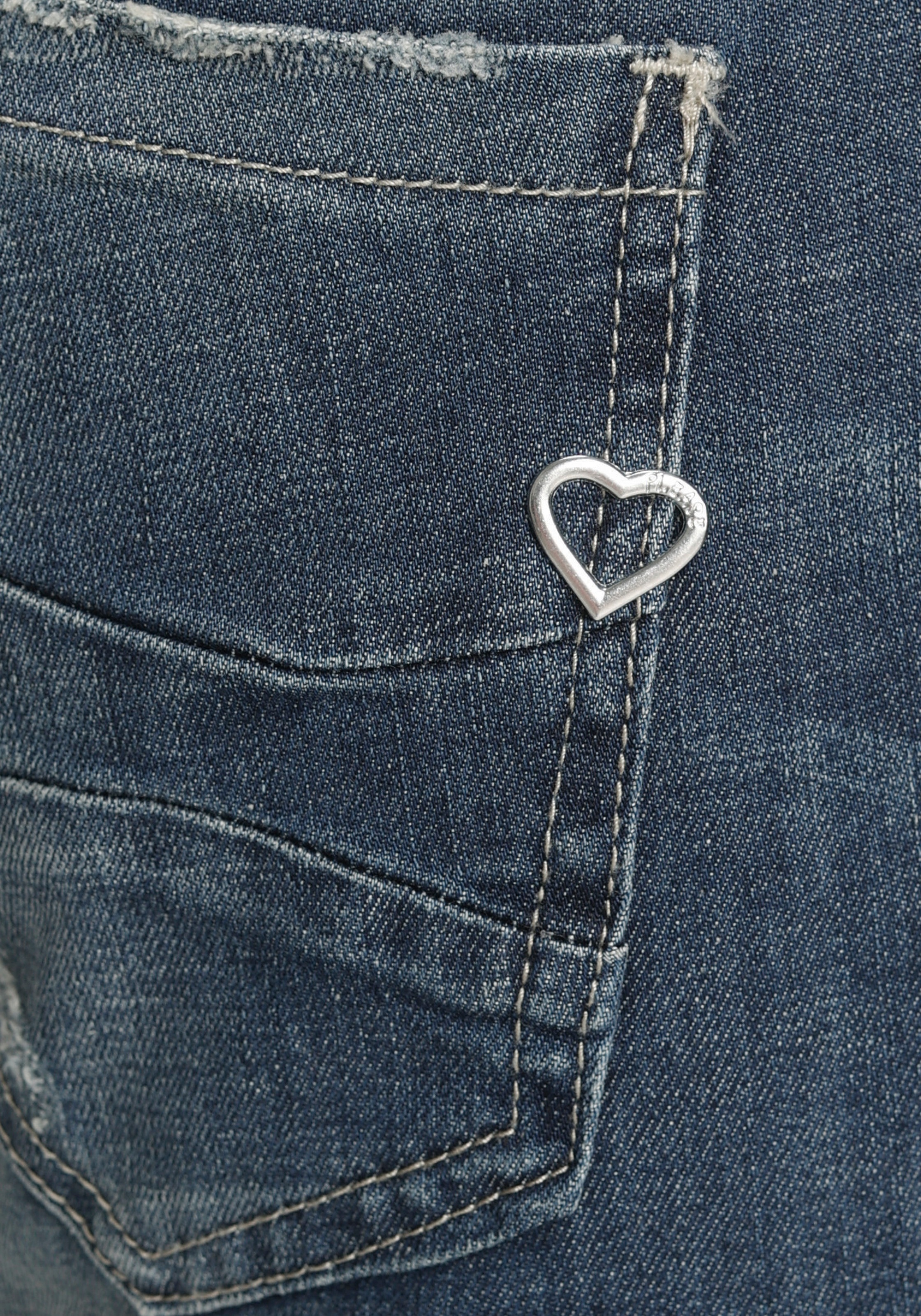 Please Jeans Boyfriend-Jeans »P 78A«, mit leichtem Destroyed Effekt für | BAUR