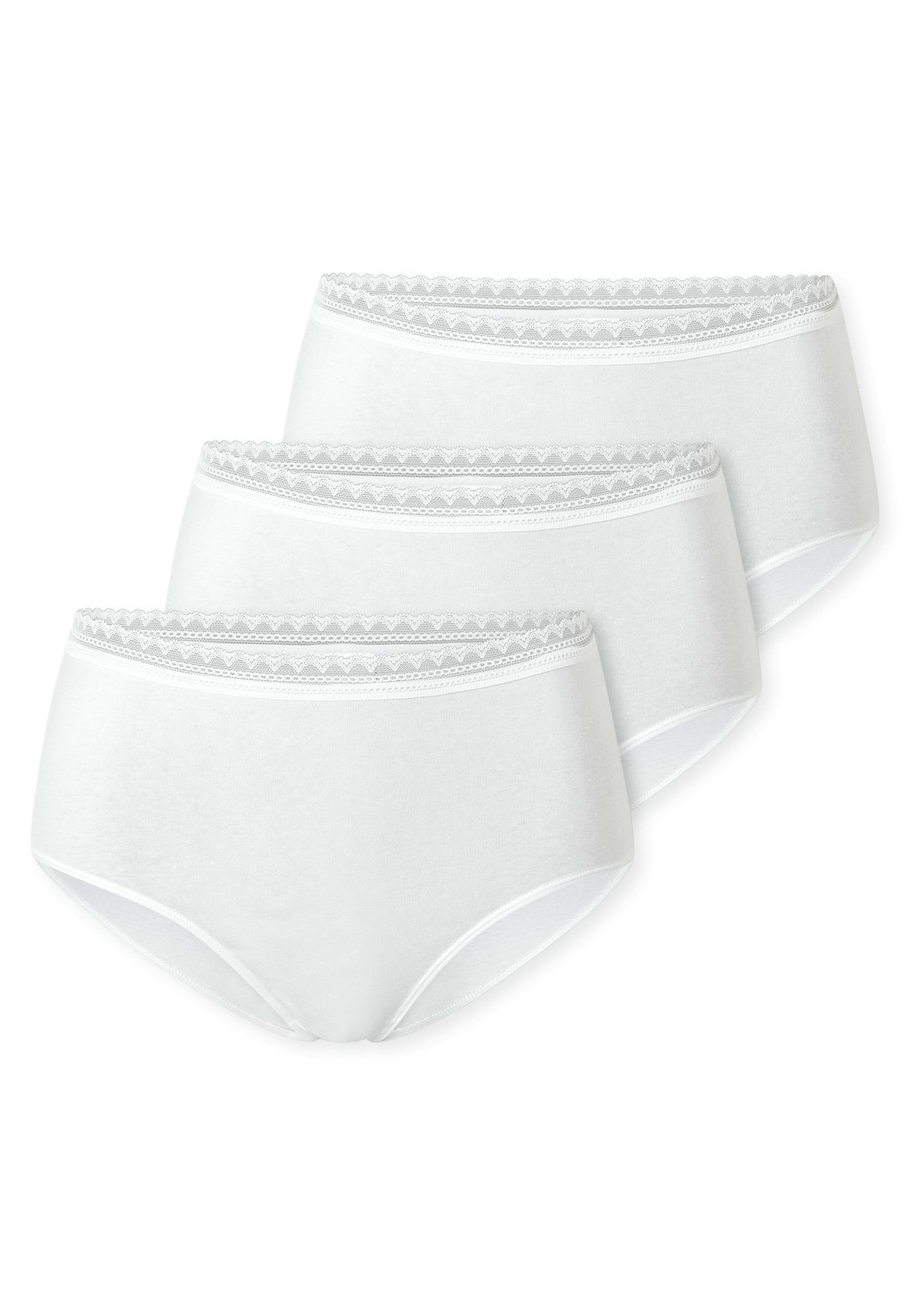 Schiesser Midislip "Modern Multipacks" Spitzen-Bund, elastisch