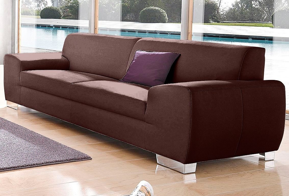 DOMO collection 2,5-Sitzer "Ricardo kubisch, modern und elegant, Breite 224cm" frei im Raum stellbar