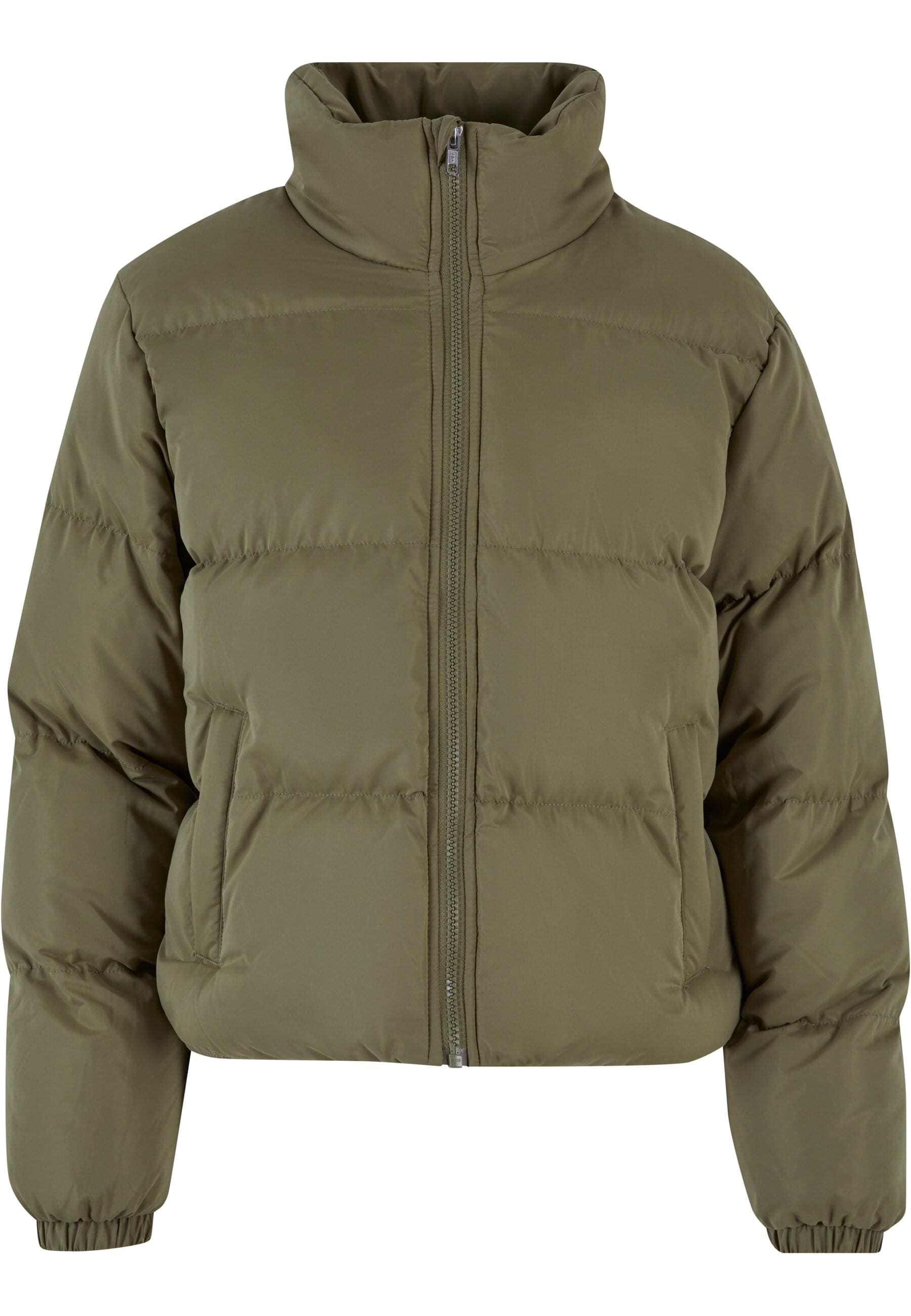 URBAN CLASSICS Winterjacke "Urban Classics Damen Ladies Short Peached Puffe günstig online kaufen