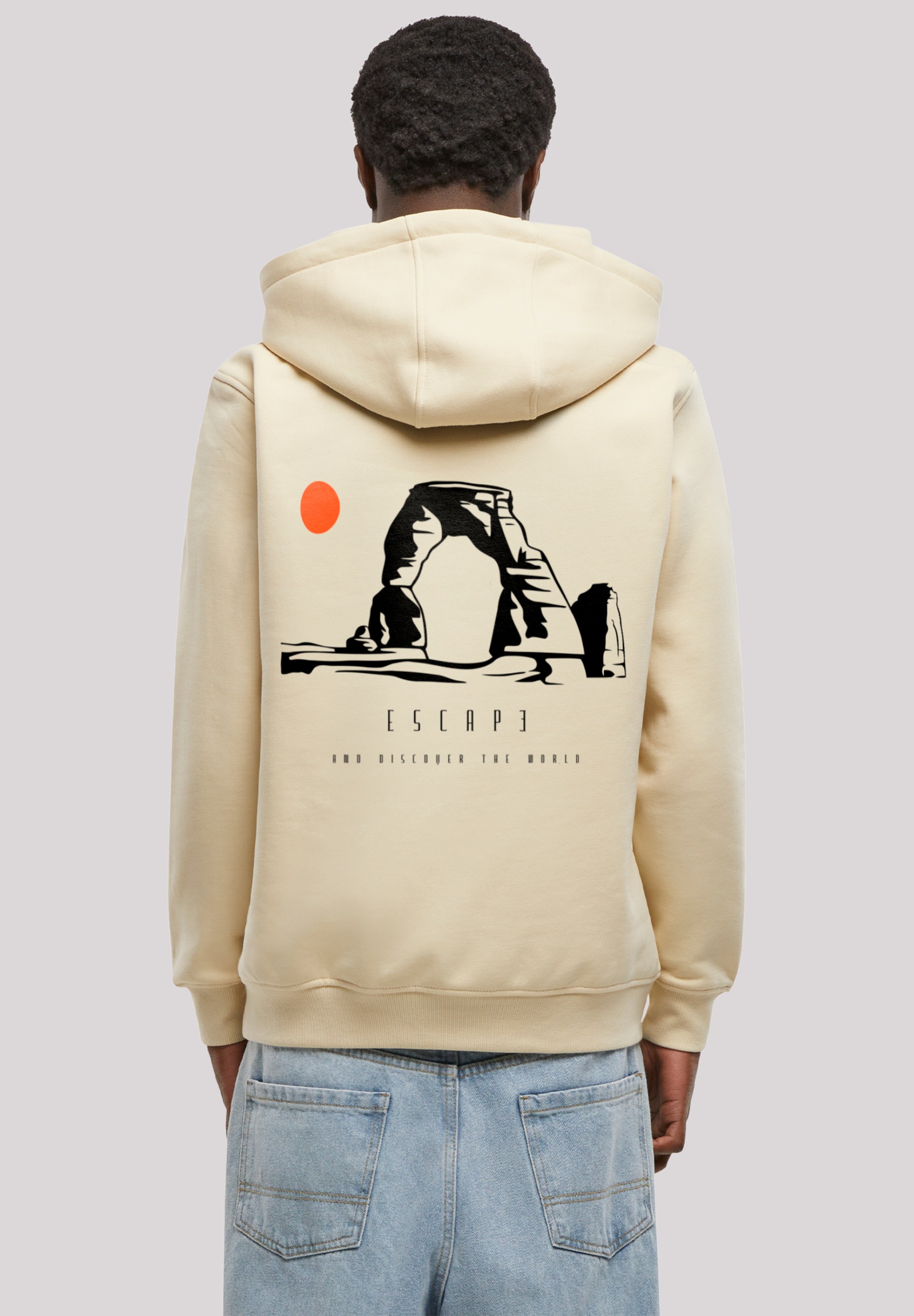 F4NT4STIC Kapuzenpullover "Escape Discover the World Savannah" Discover the günstig online kaufen