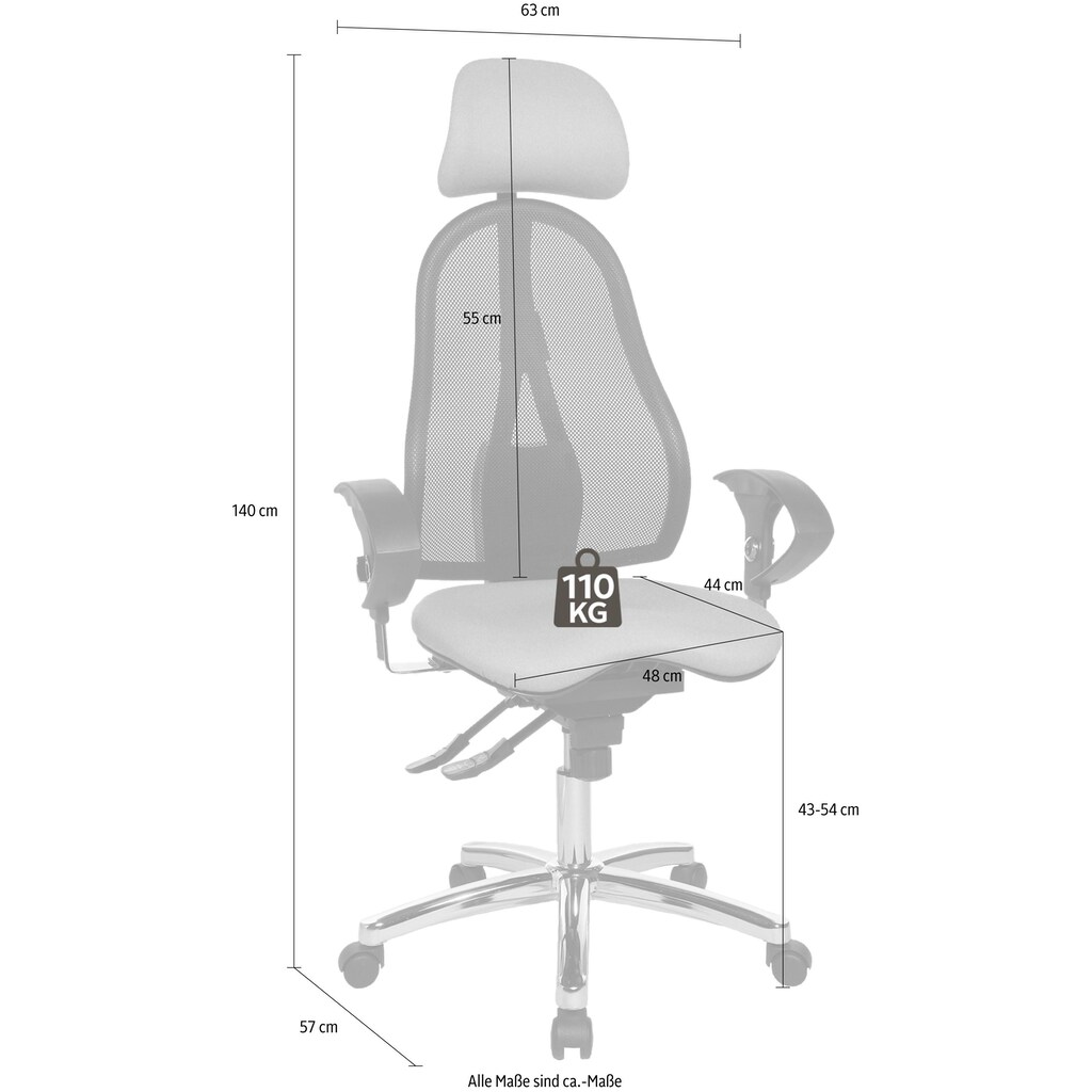 TOPSTAR Bürostuhl »Sitness 45«