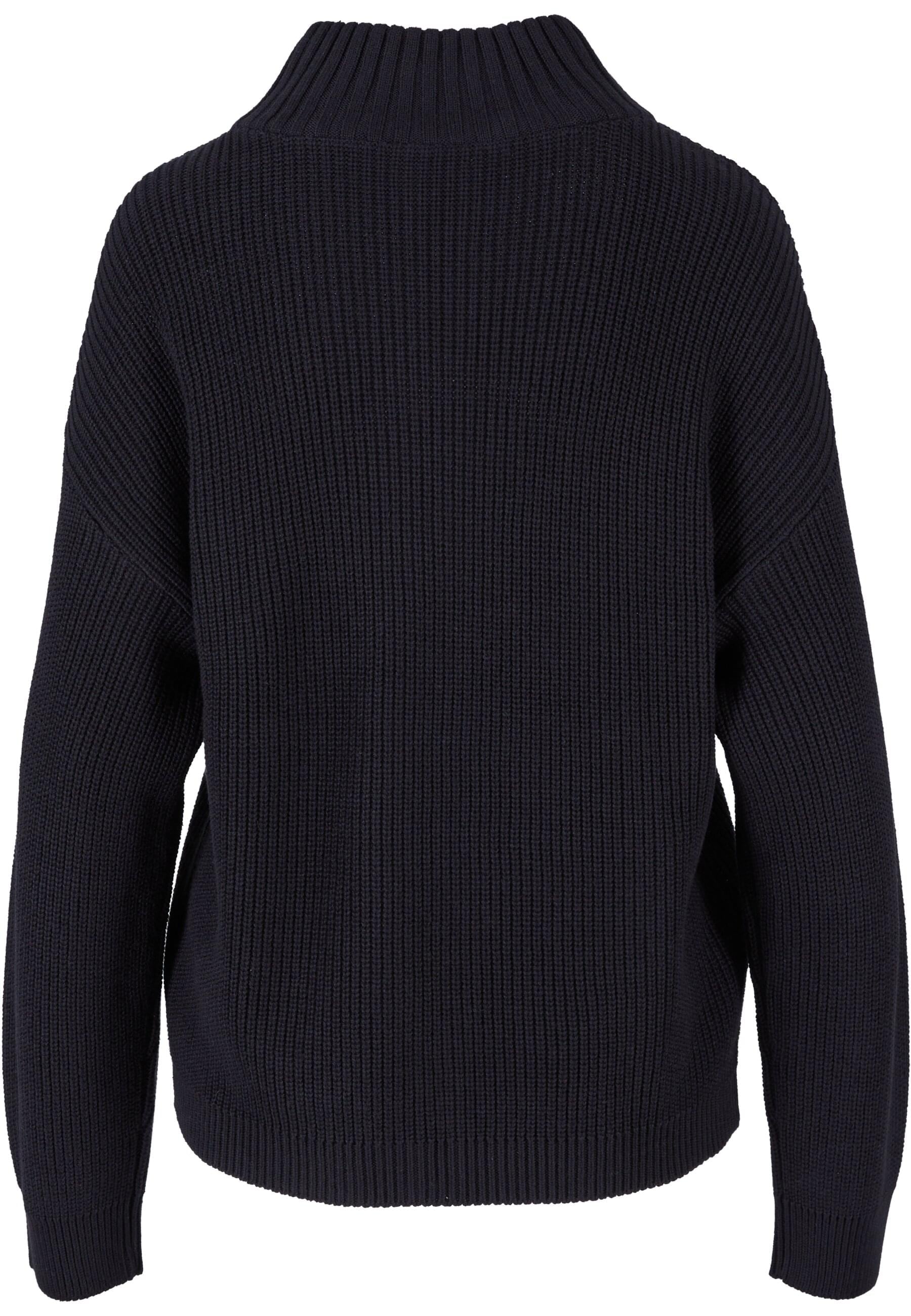 URBAN CLASSICS Strickjacke »Urban Classics Damen Ladies Knitted Zip Cardigan«