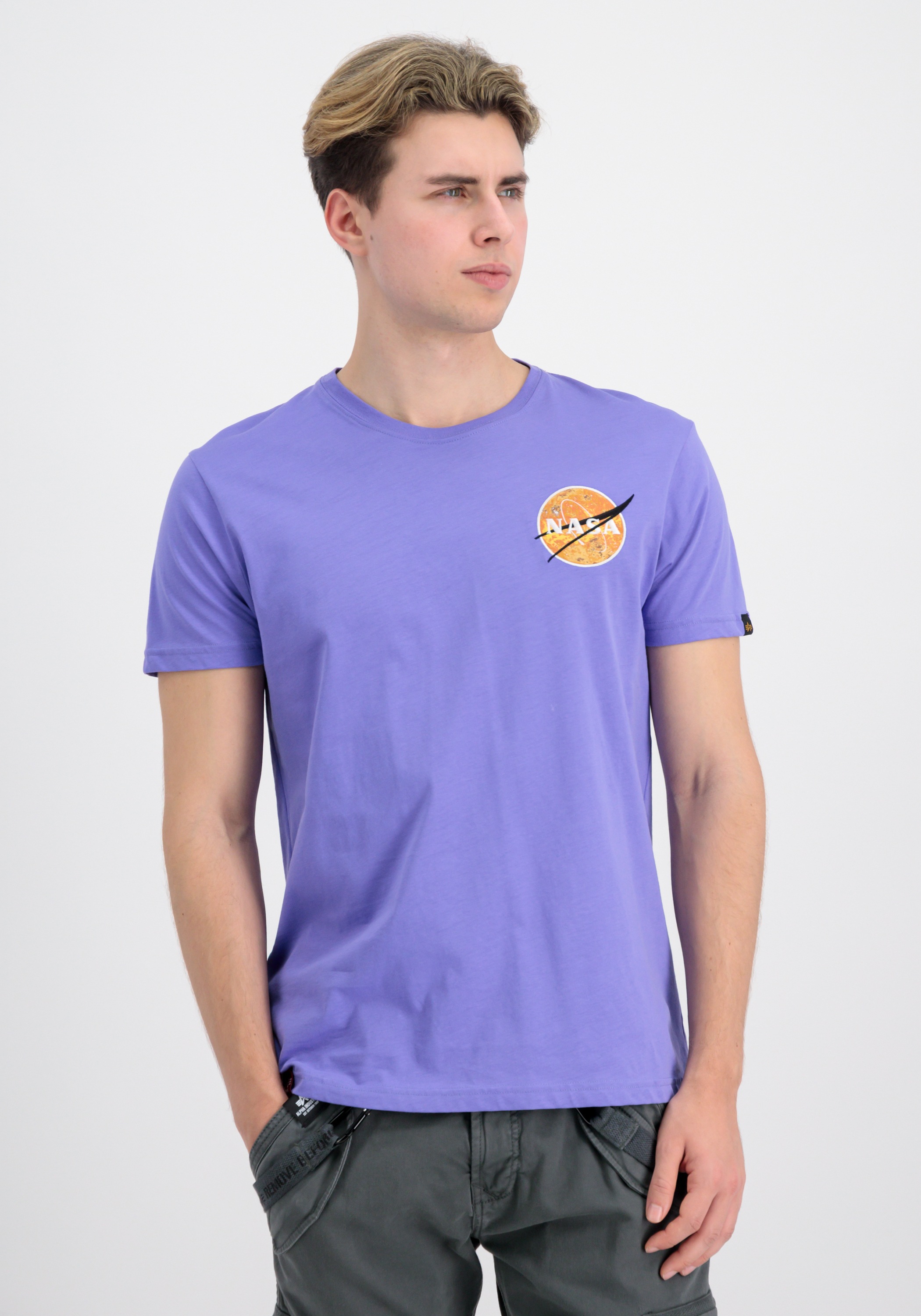 Thumbnail - Alpha Industries T-Shirt "Alpha Industries Men - T-Shirts NASA Davinci T-Shirt"