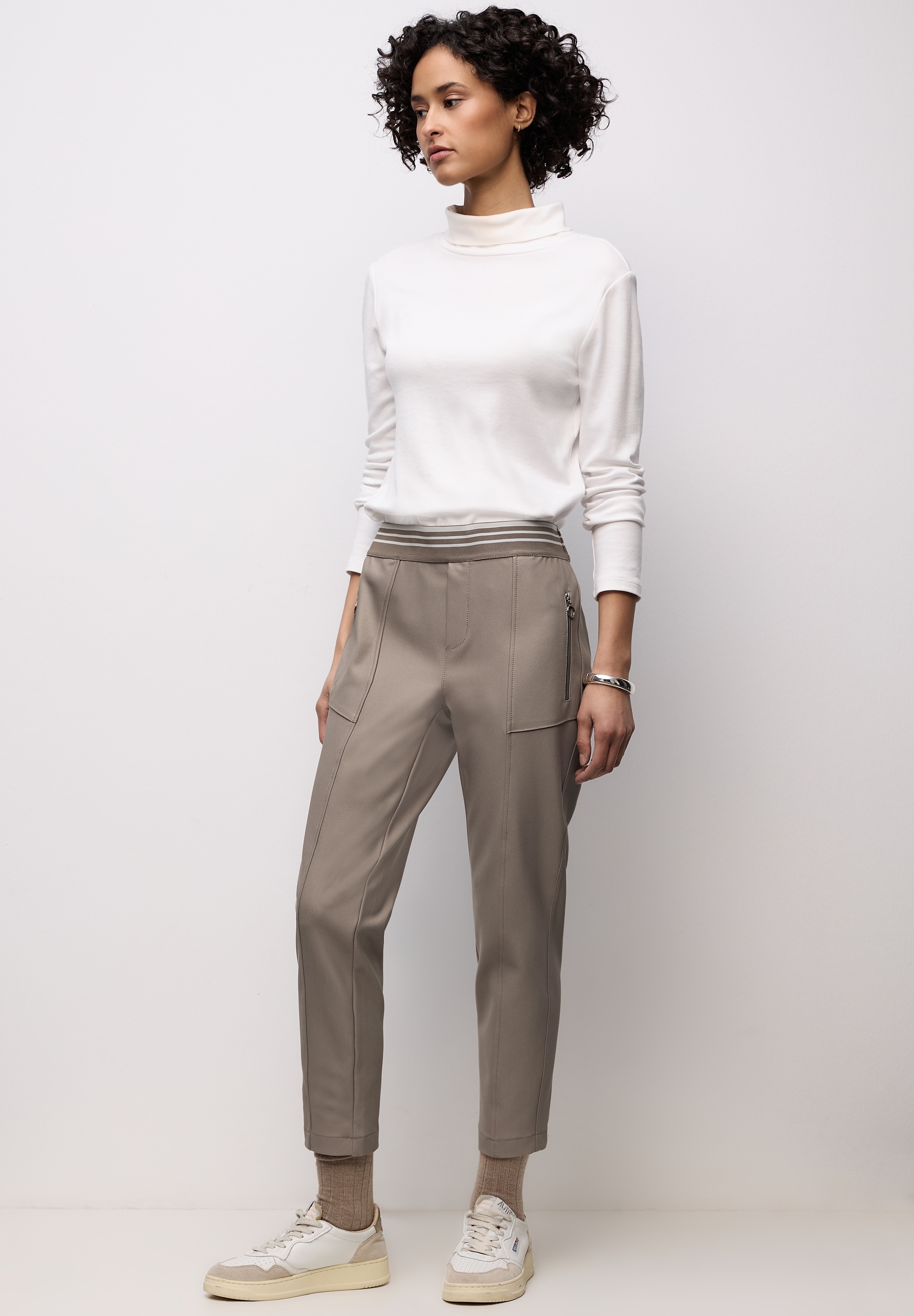 STREET ONE Stoffhose  im Loose Fit