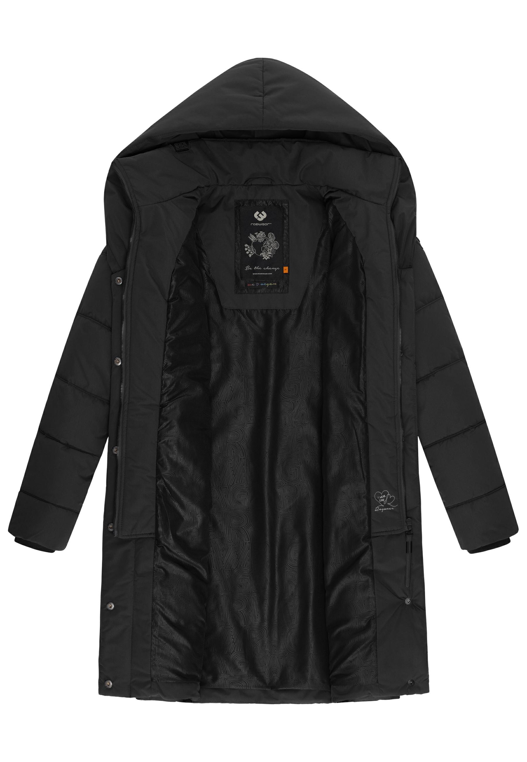 Ragwear Steppmantel »Natalka« stylischer, gesteppter Winterparka mit gefütterter Kapuze