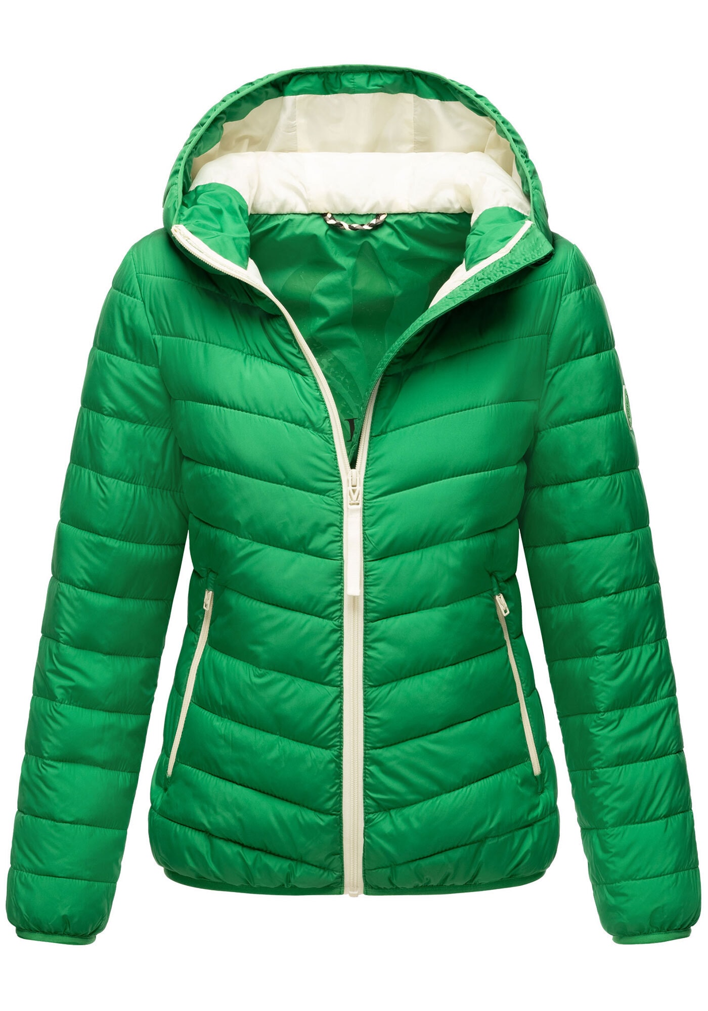 Marikoo Winterjacke »Pack mich ein«, Mit Kapuze und Beutel zum Verstauen der Jacke