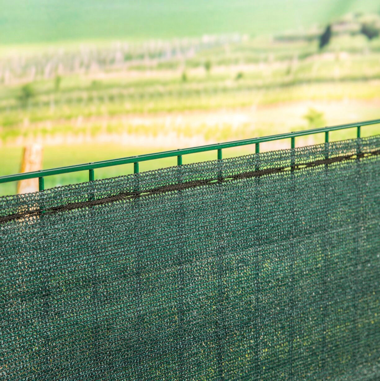 Thumbnail - Windhager Sichtschutzzaunmatten winddurchlässiges, recycelbares Kunststoff-Gewebe, UV-stabil, L: 25 m