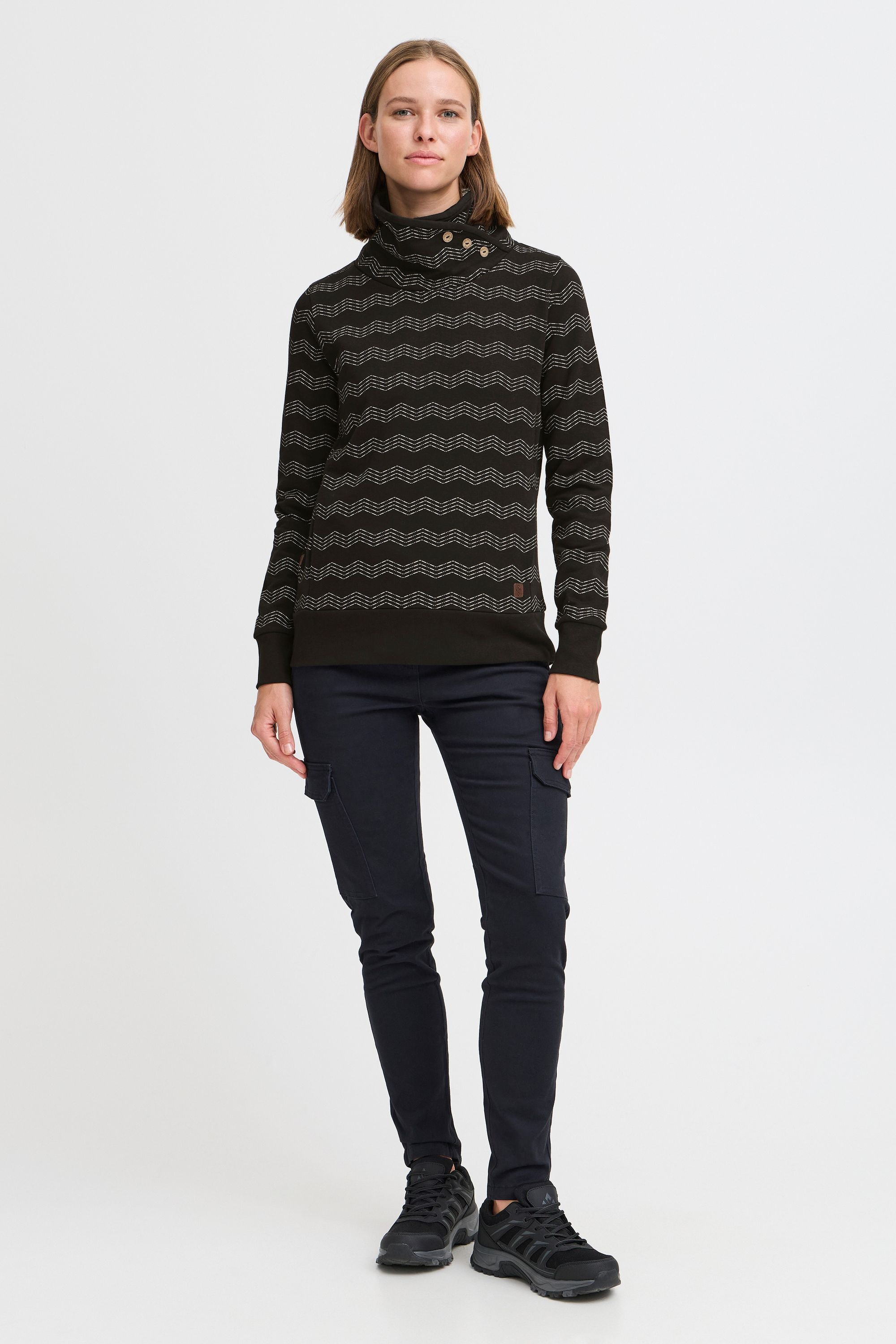 OXMO Rundhalspullover »Sweatshirt OXVernita«