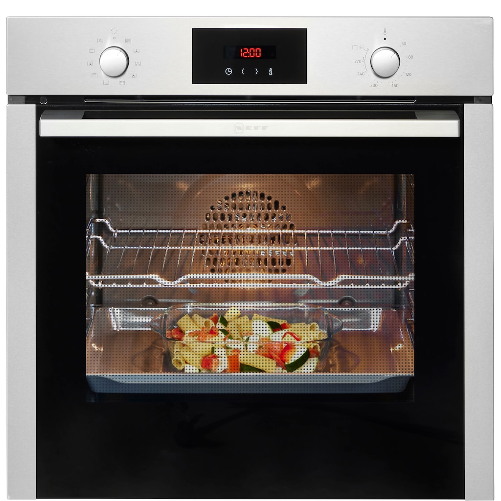 NEFF Backofen-Set »XB48PI«, B2CCG6AN0, mit Teleskopauszug nachrüstbar, Pyrolyse-Selbstreinigung