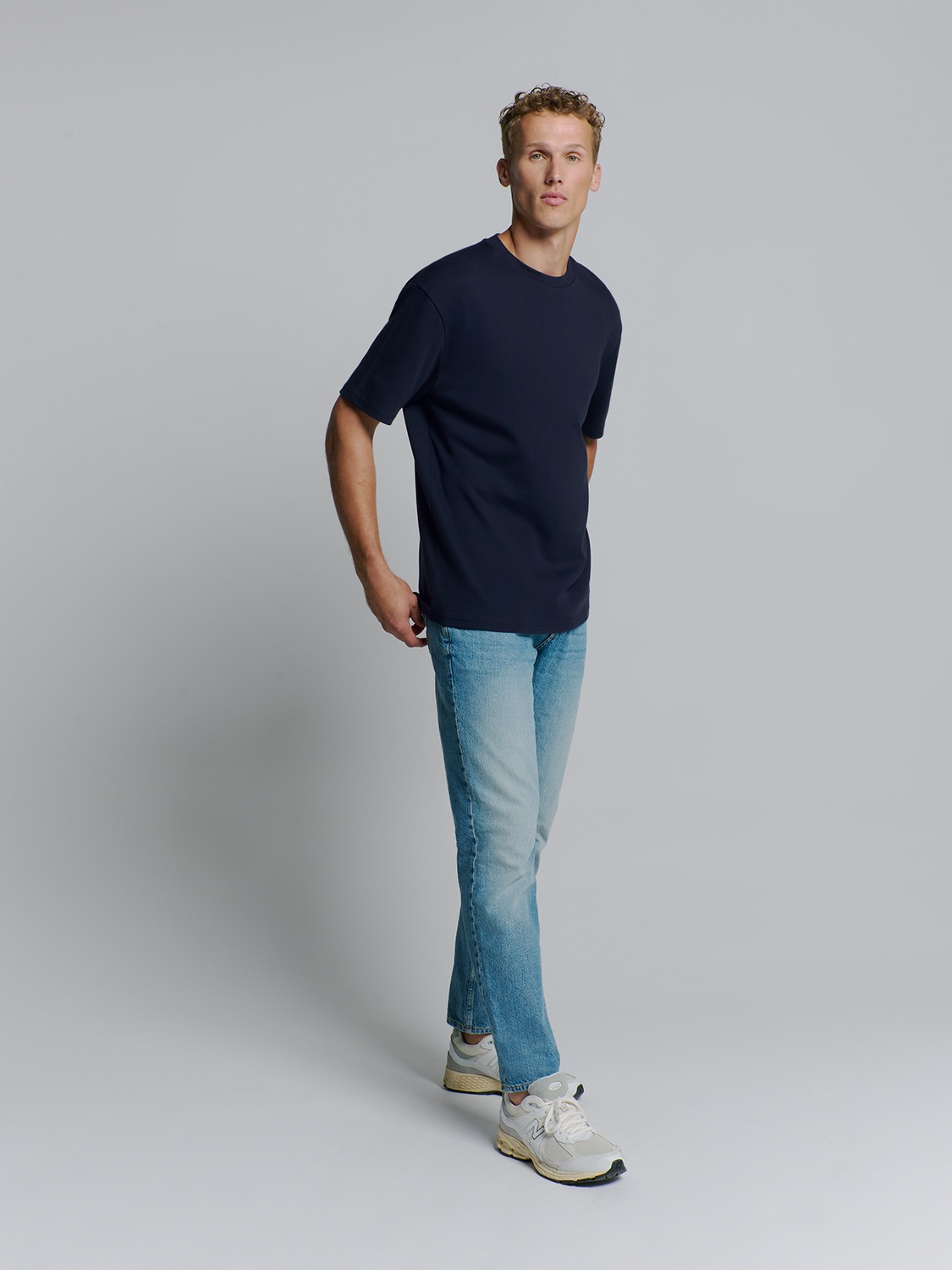 NO EXCESS T-Shirt »No Excess T-Shirt mit Rundhalsausschnitt«