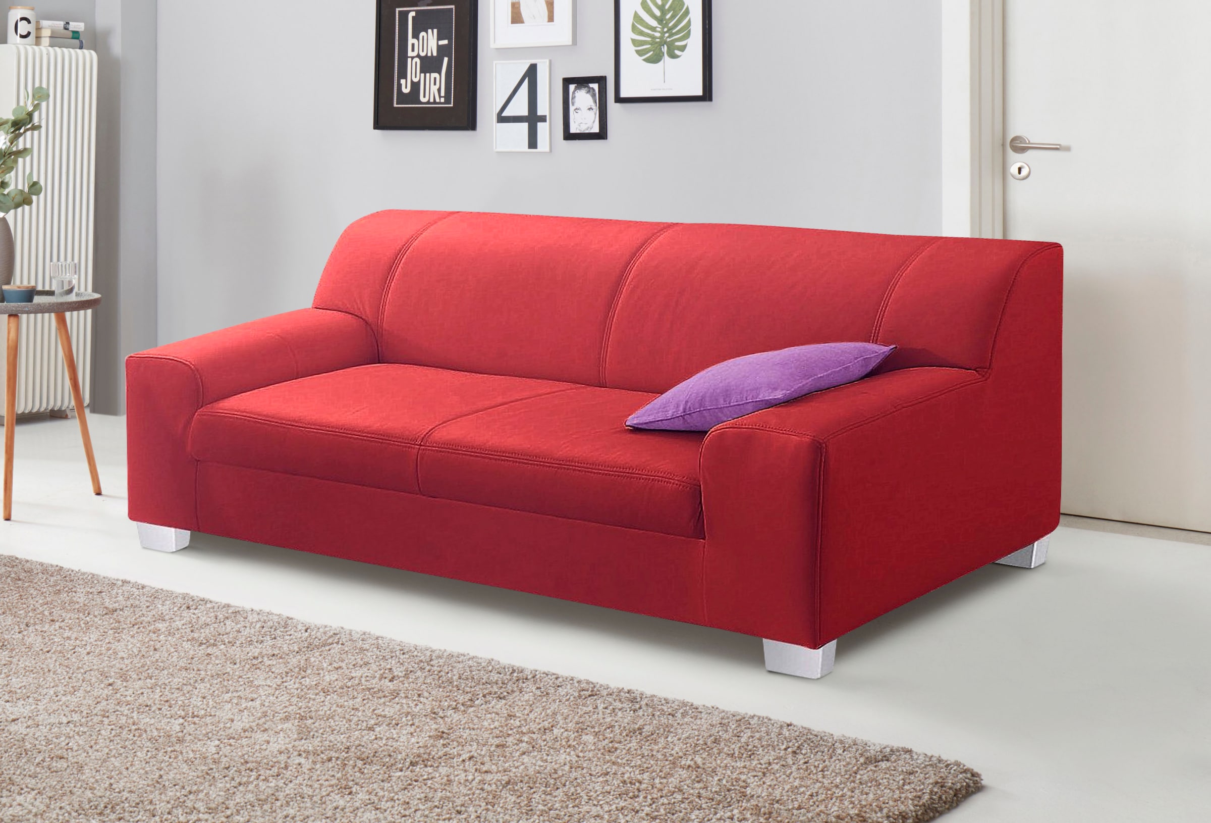 DOMO collection 3-Sitzer "Amando zeitlos und modern, komfortabel,", in viel günstig online kaufen