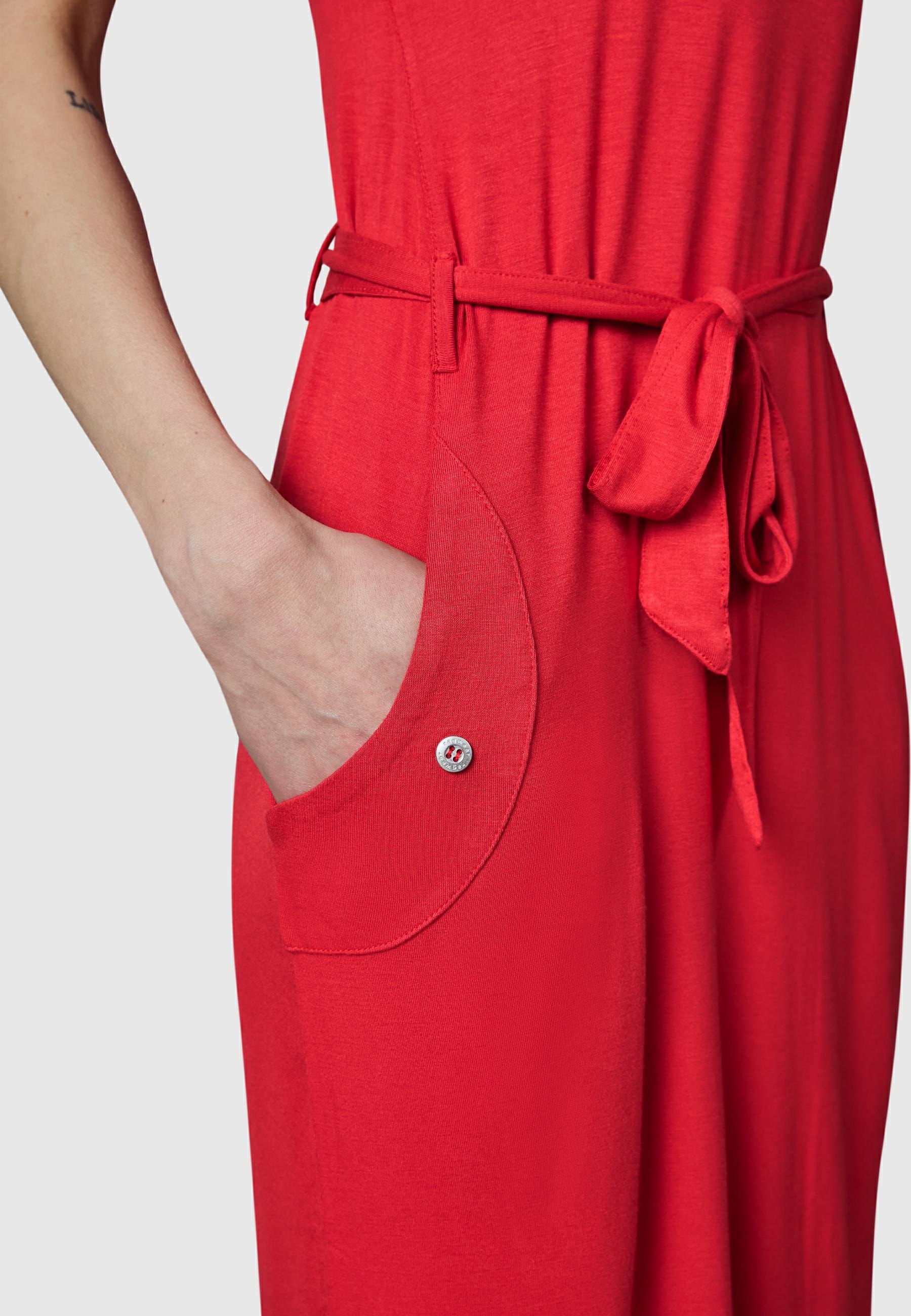 Ragwear Sommerkleid »Taggien« Eingrifftaschen Knielanges, leichtes Midikleid