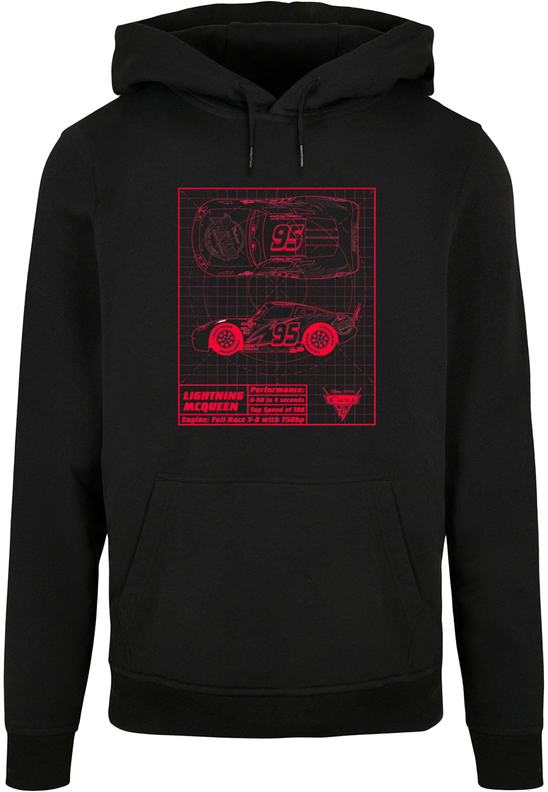 ABSOLUTE CULT Kapuzensweatshirt "ABSOLUTE CULT Herren Cars - Lightning McQu günstig online kaufen