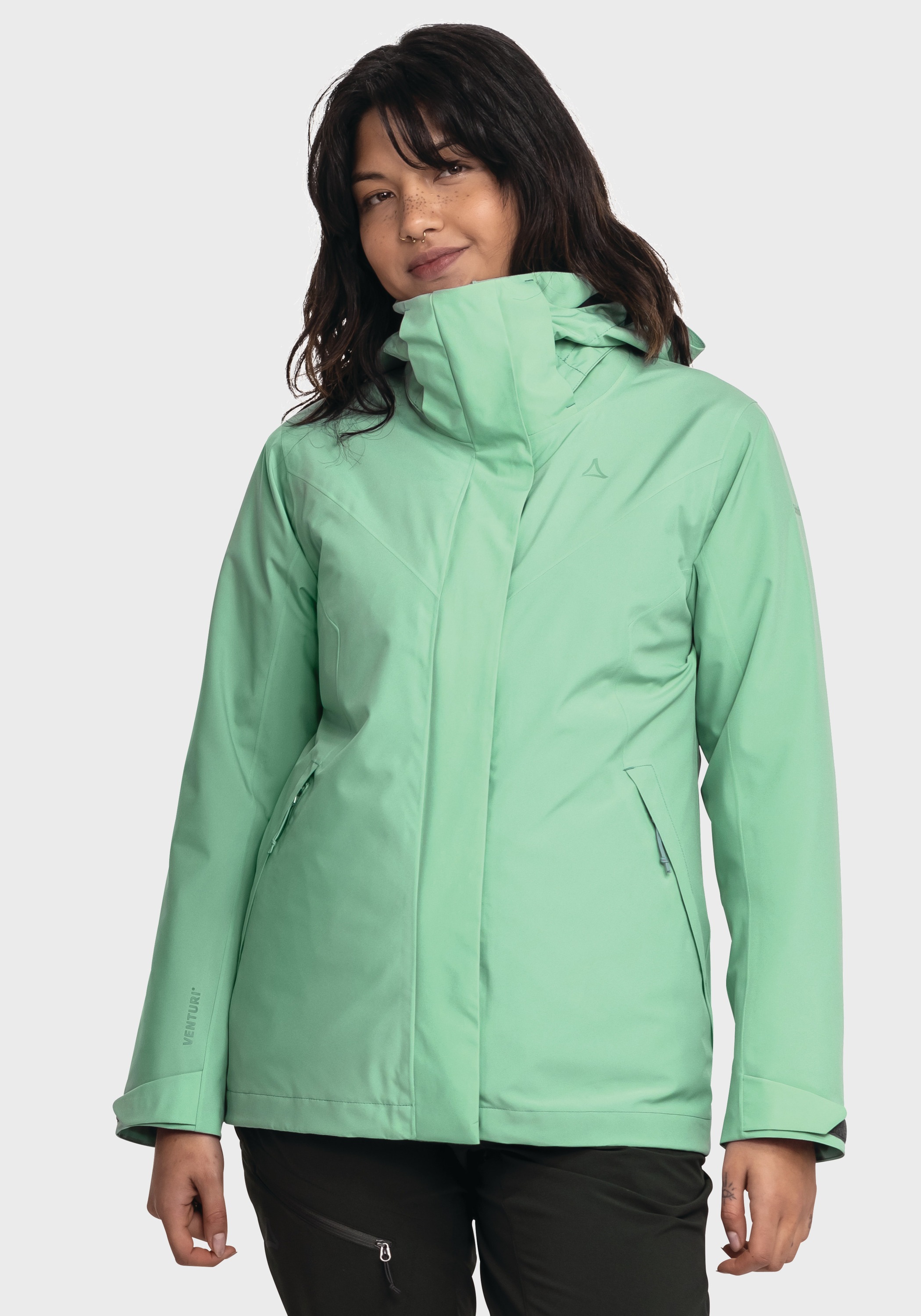 Thumbnail - Schöffel Doppeljacke "Hiking 3in1 Jacket Style Tamina WMS" mit Kapuze