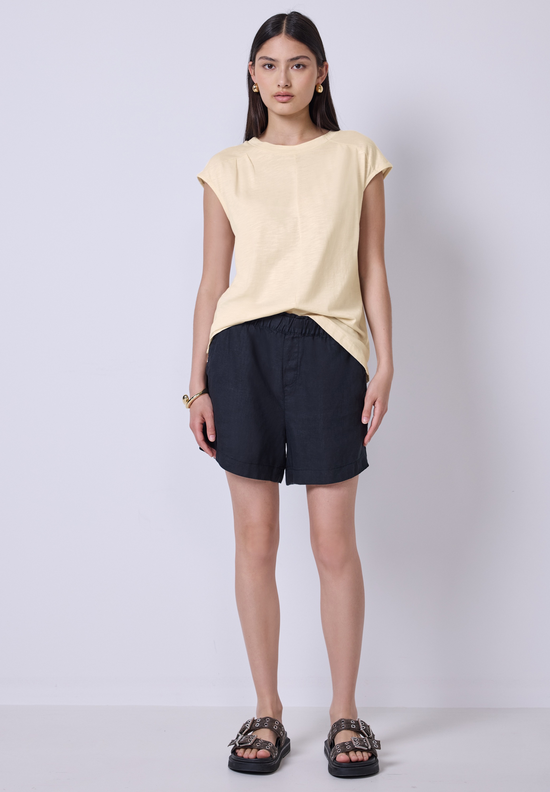 STREET ONE STUDIO T-Shirt, im soften Baumwoll-Mix