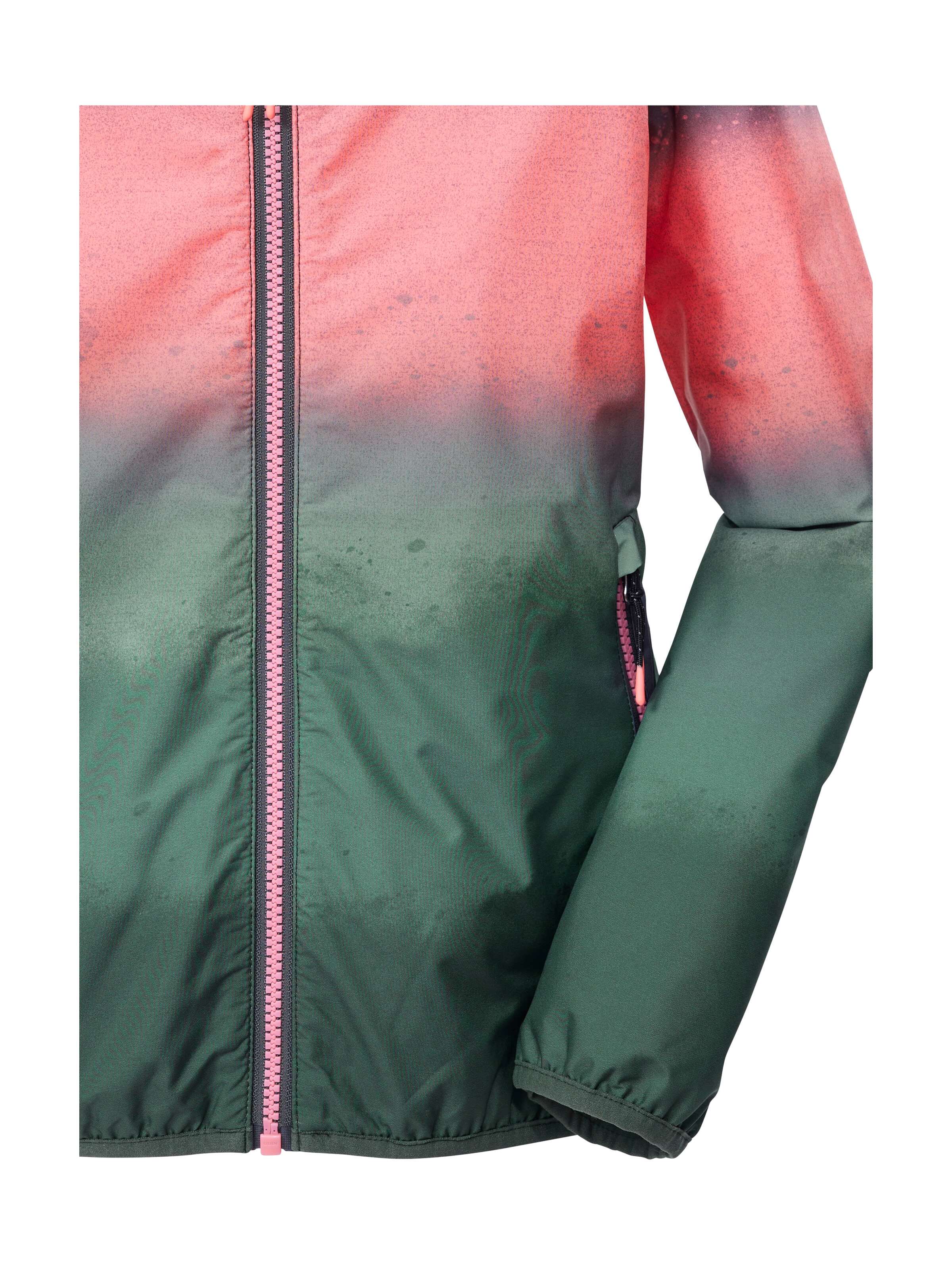 Killtec Funktionsjacke »KOS 155 GRLS JCKT« Leichte, wetterfeste Mädchenjacke mit All-Over-Print