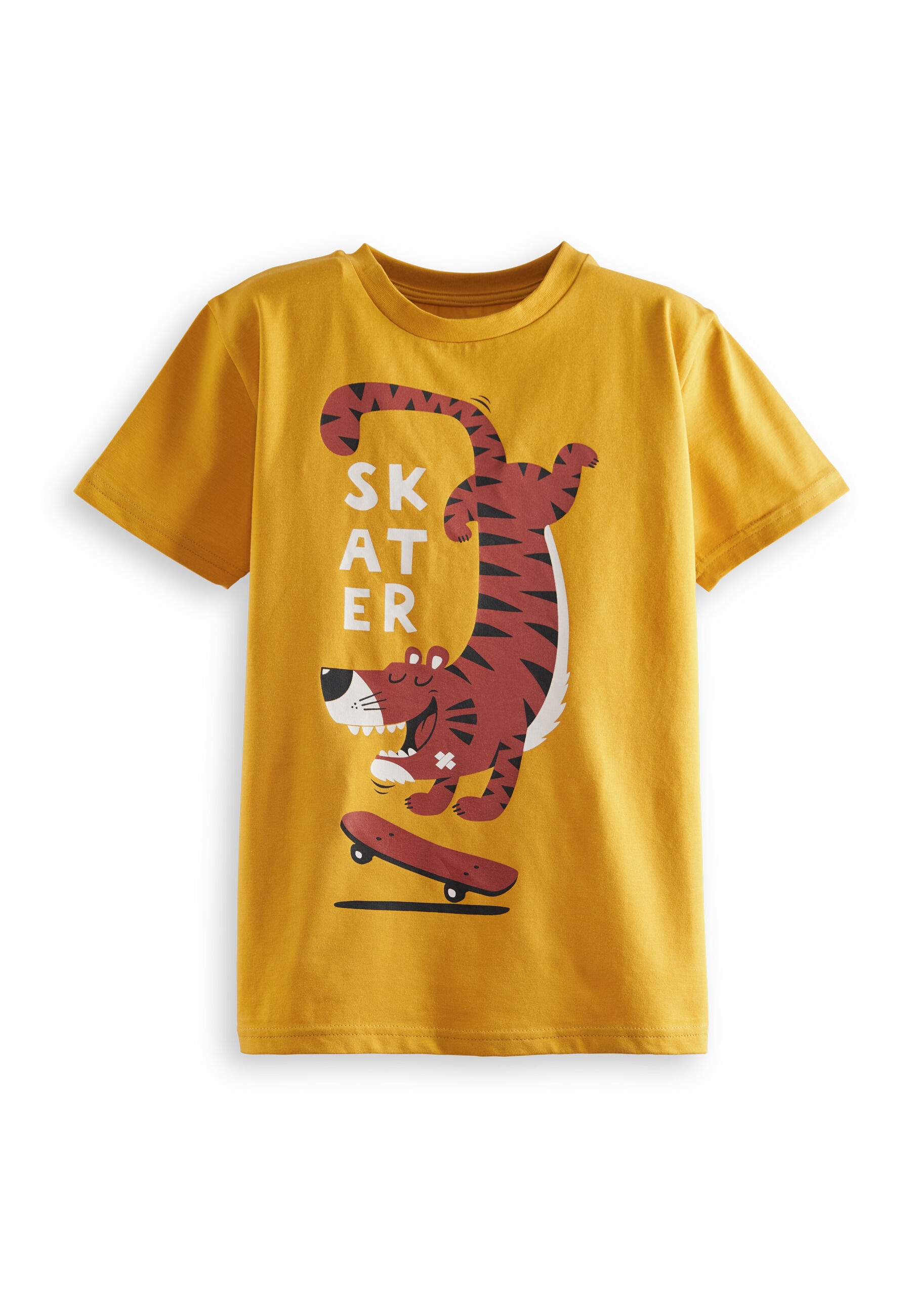 Denokids Hausanzug »Skater«, (2 tlg.), mit Tiger-Aufdruck