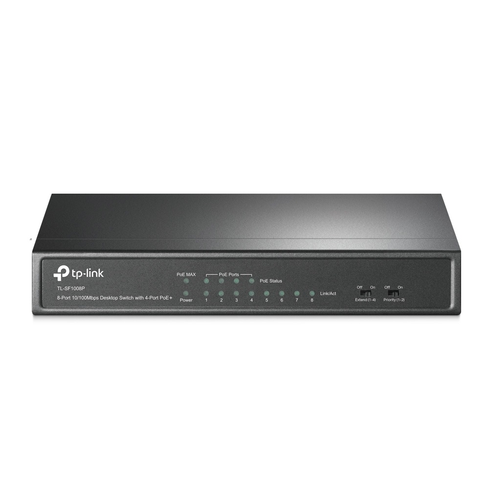 TP-Link Netzwerk-Switch »TL-SF1008P 8-Port 10/...
