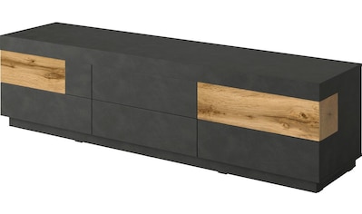 Helvetia Lowboard »SILKE«, Breite 206 cm, Hochglanzfronten kaufen
