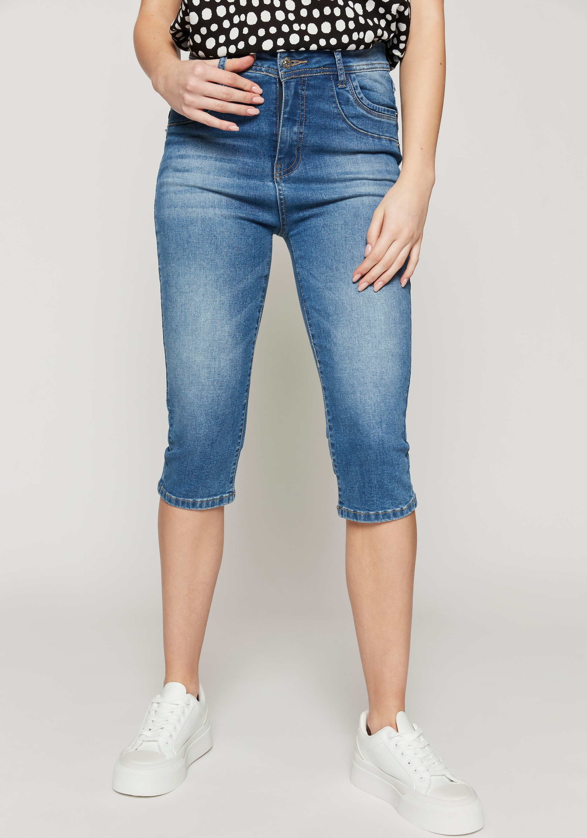 ZABAIONE 7/8-Caprijeans »Capri Ru44bina«