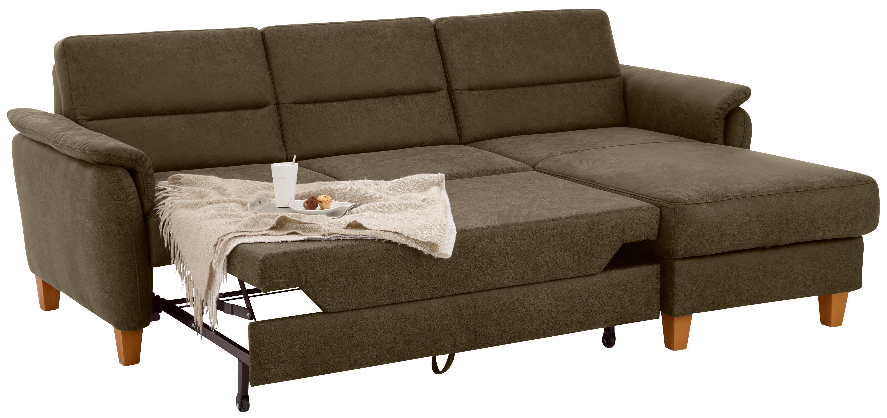 Thumbnail - Home affaire Ecksofa "Palmera L-Form, B: 244 cm" optional Bettfunktion & Bettkasten, Federkern