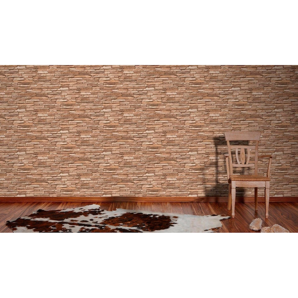 living walls Vliestapete »Best of Wood`n Stone 2nd Edition«, Steinoptik